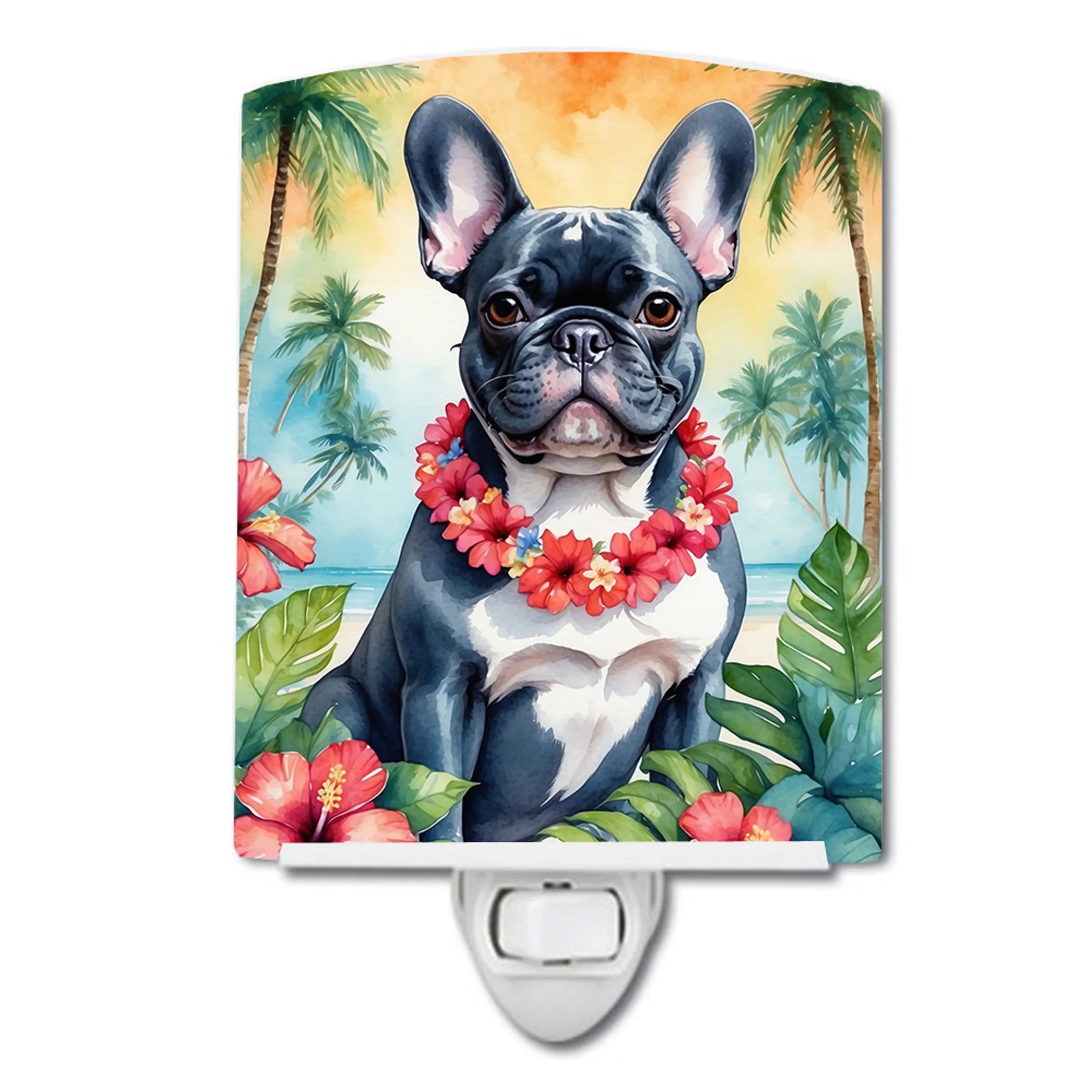 Luau Party Ceramic Night Light - Pack Of: 1 | Collection name: Luau party