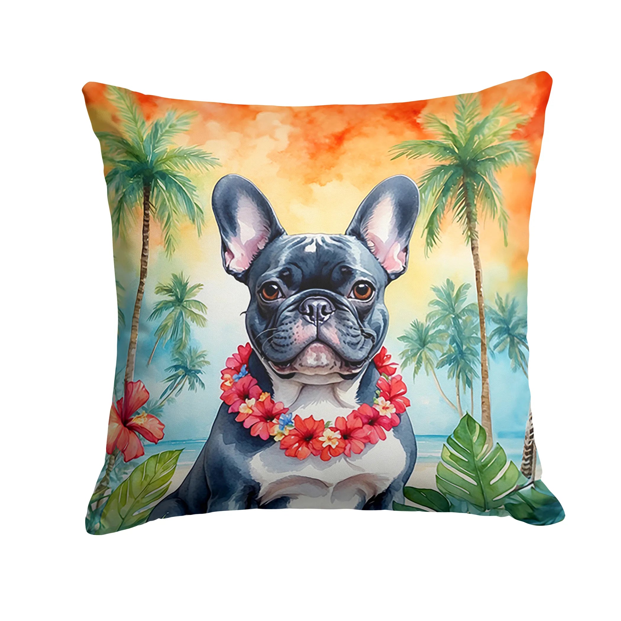 Luau Party Throw Pillow - Size: 14HX14W | Pack Of: 1 | Collection name: Luau party