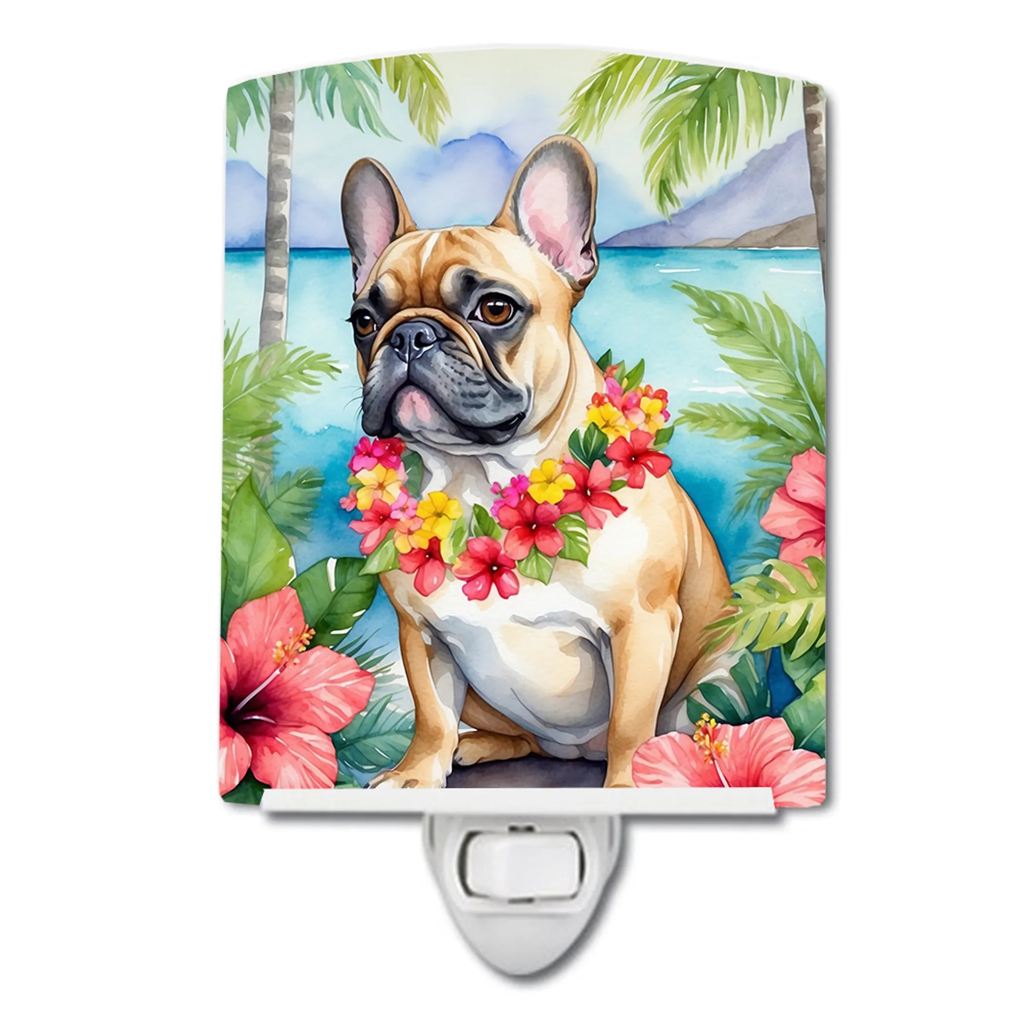 Luau Party Ceramic Night Light - Pack Of: 1 | Collection name: Luau party