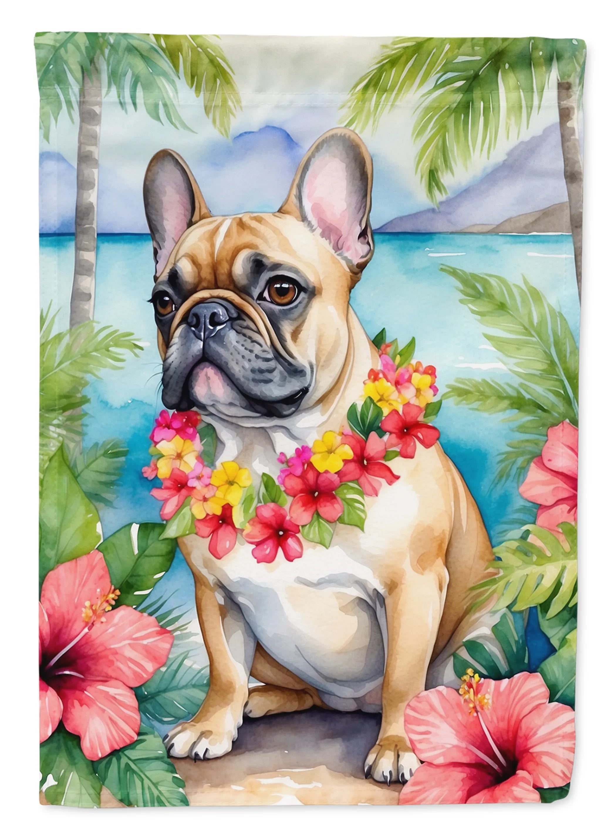 Luau Party Decorative Flag - Size: GARDEN SIZE | Pack Of: 1 | Collection name: Luau party