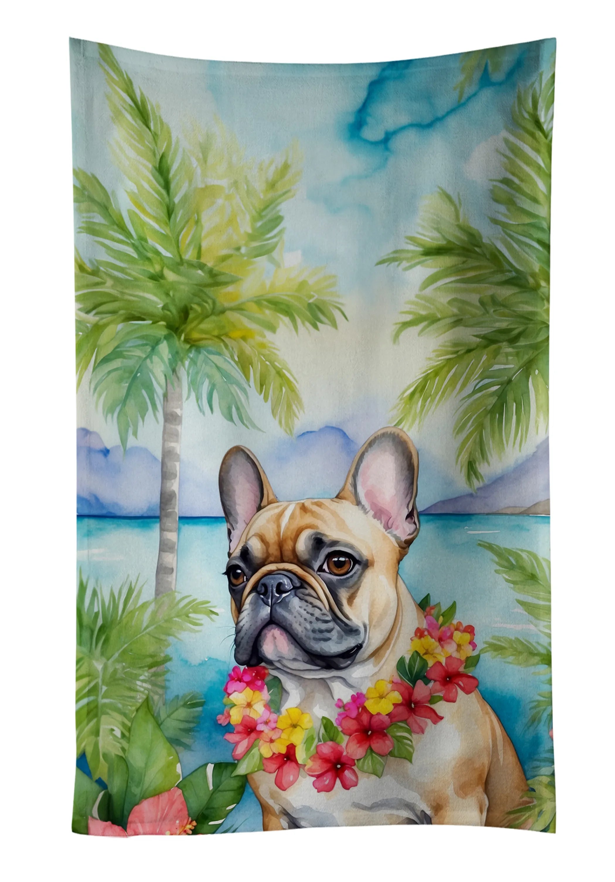 Luau Party Kitchen Towel - Size: 25HX15W | Pack Of: 1 | Collection name: Luau party