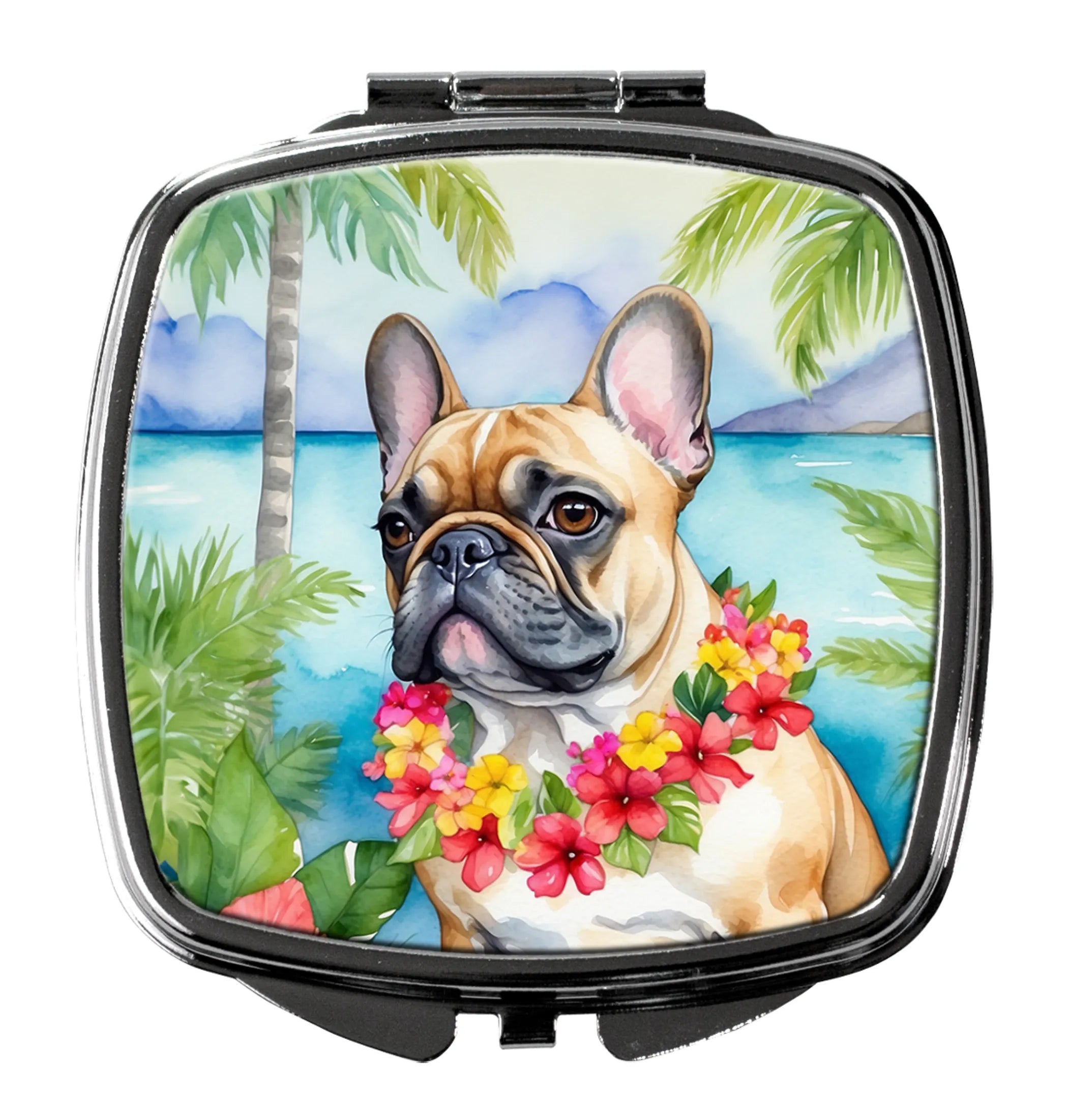 Luau Party Compact Mirror - Pack Of: 1 | Collection name: Luau party
