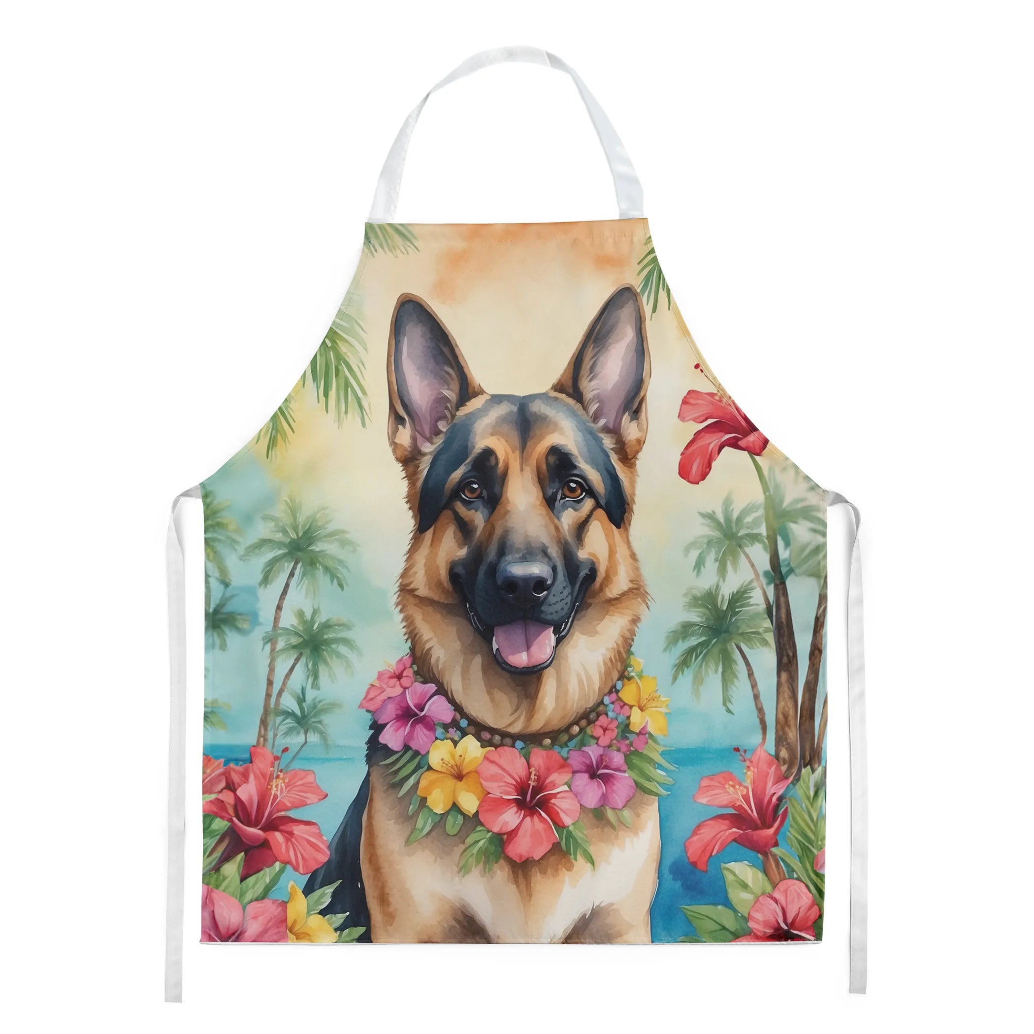Luau Party Apron - Size: LARGE | Pack Of: 1 | Collection name: Luau party