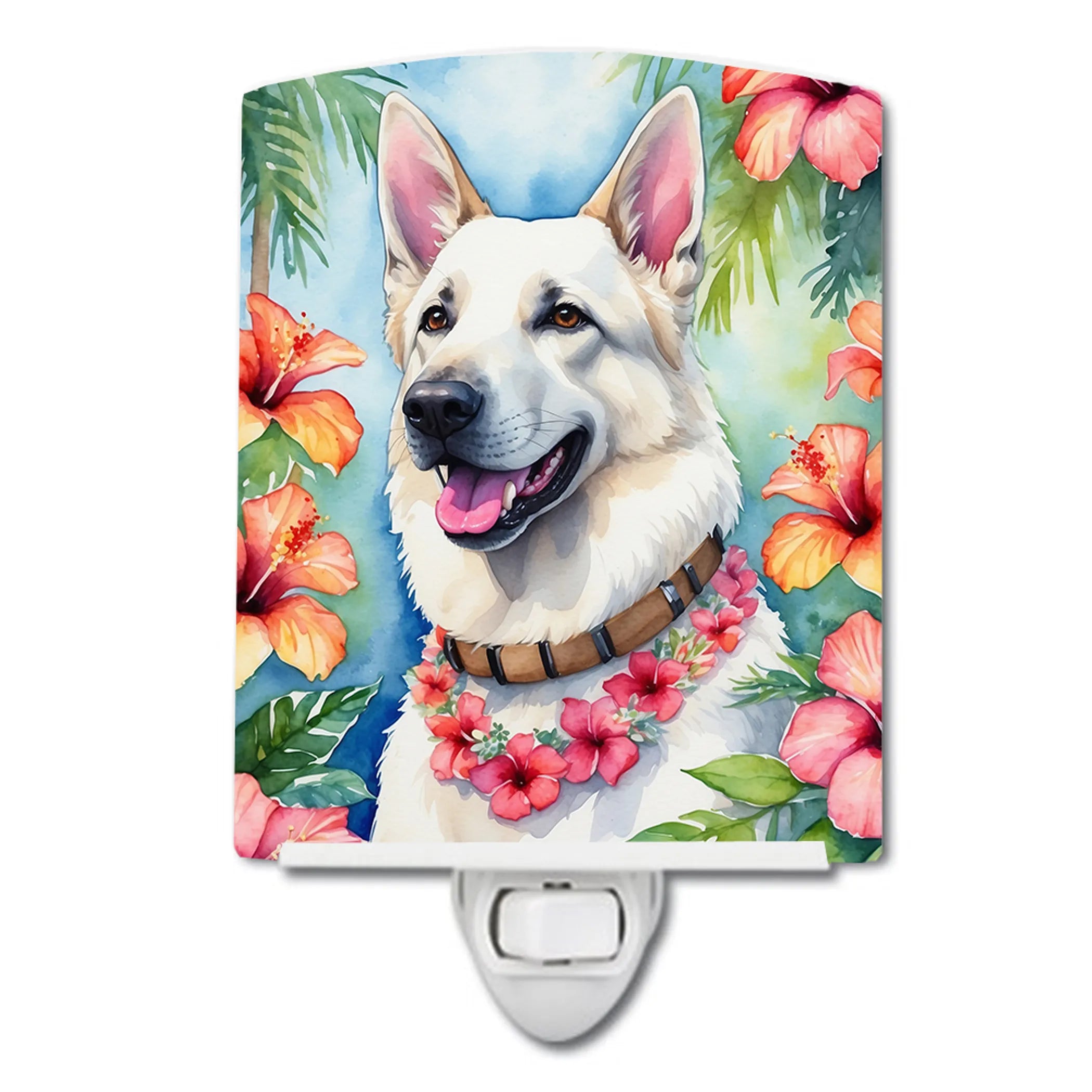 Luau Party Ceramic Night Light - Pack Of: 1 | Collection name: Luau party