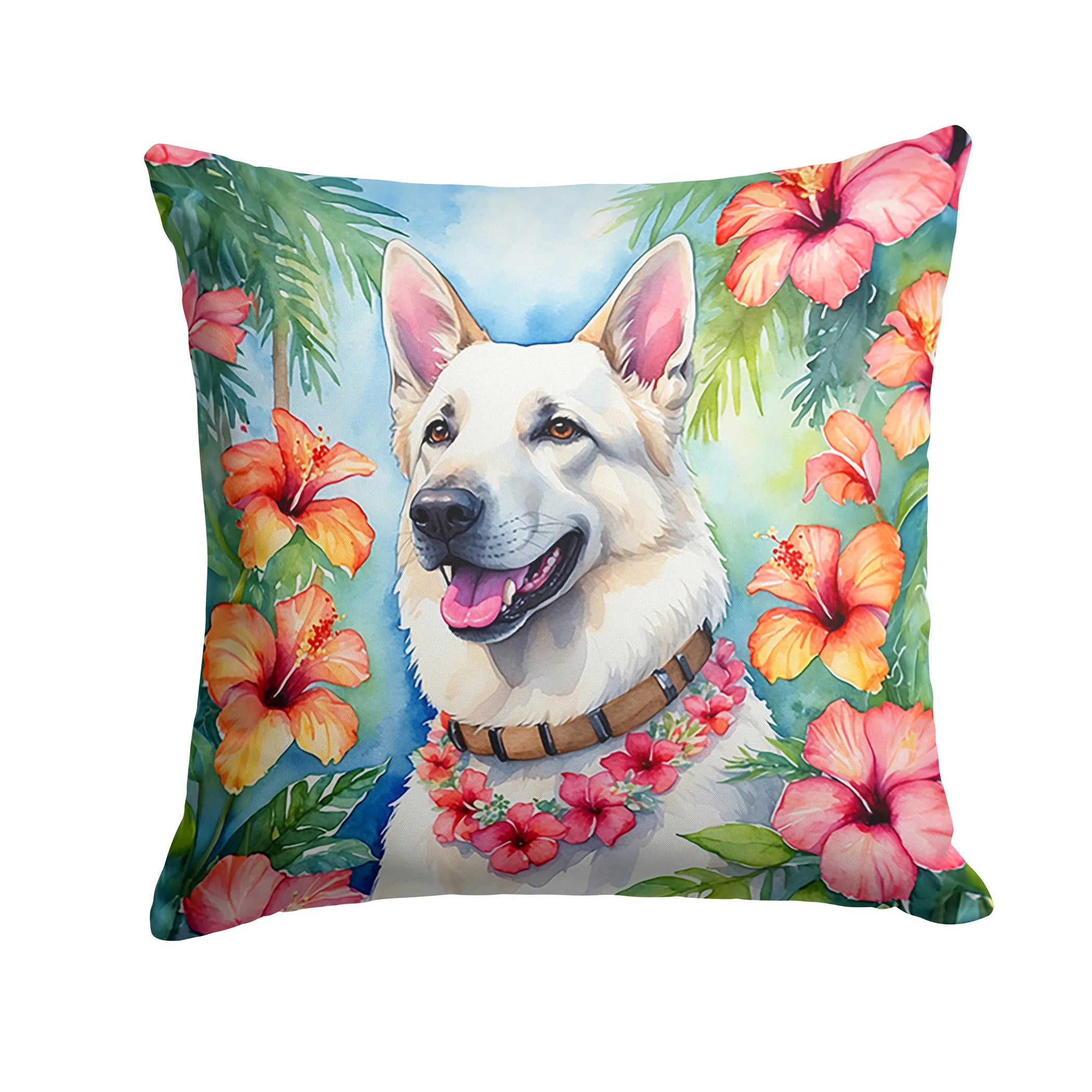 Luau Party Throw Pillow - Size: 14HX14W | Pack Of: 1 | Collection name: Luau party