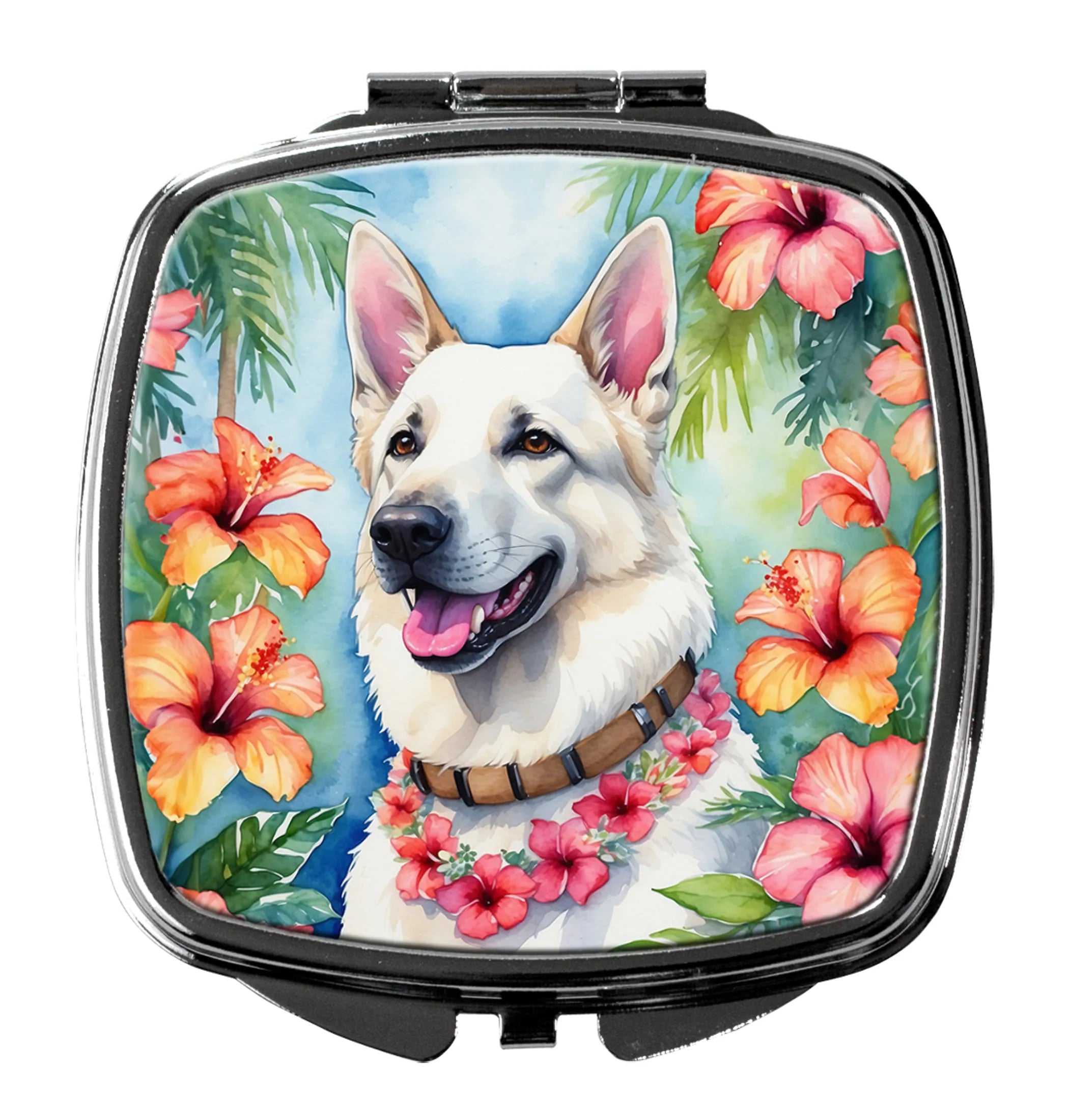 Luau Party Compact Mirror - Pack Of: 1 | Collection name: Luau party