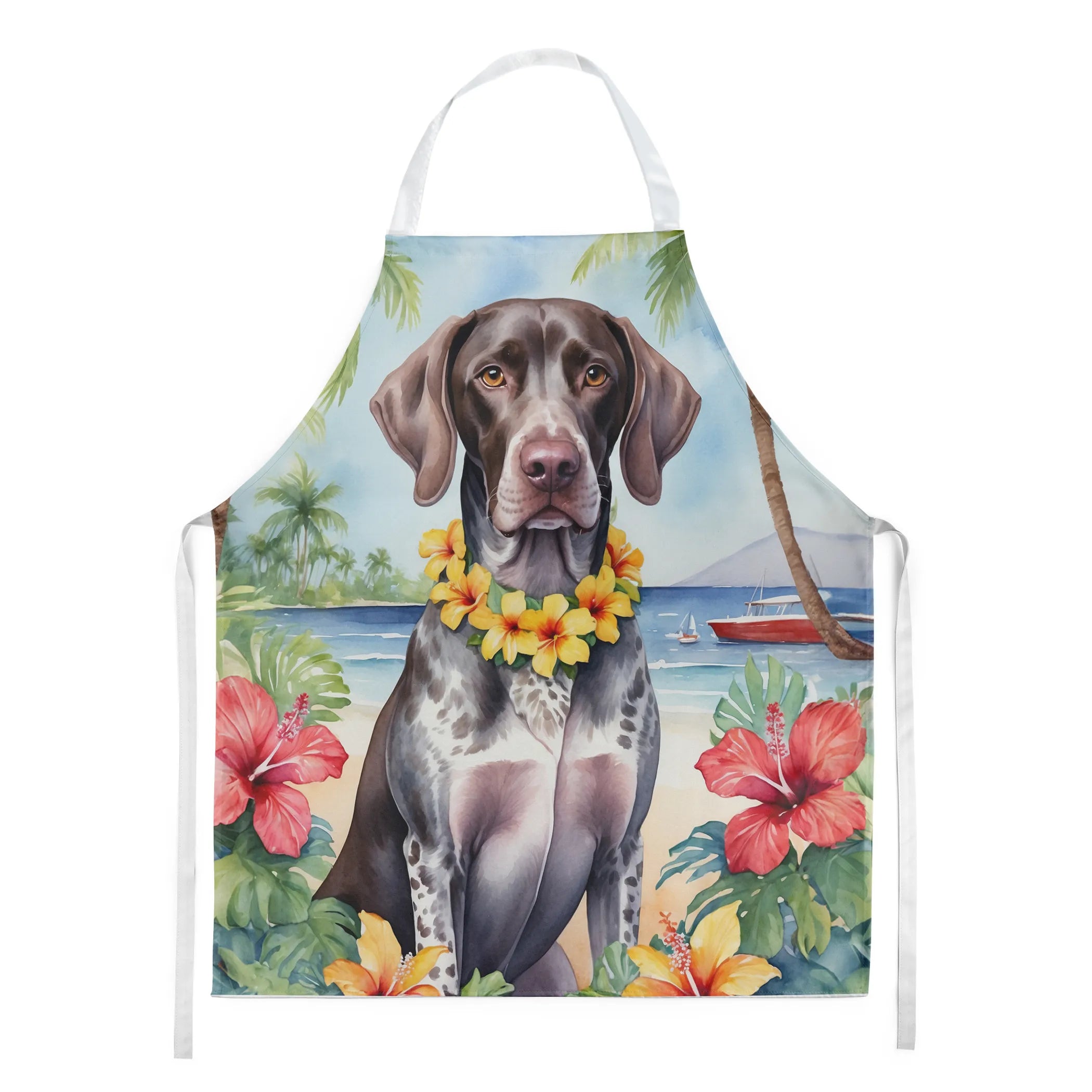 Luau Party Apron - Size: LARGE | Pack Of: 1 | Collection name: Luau party