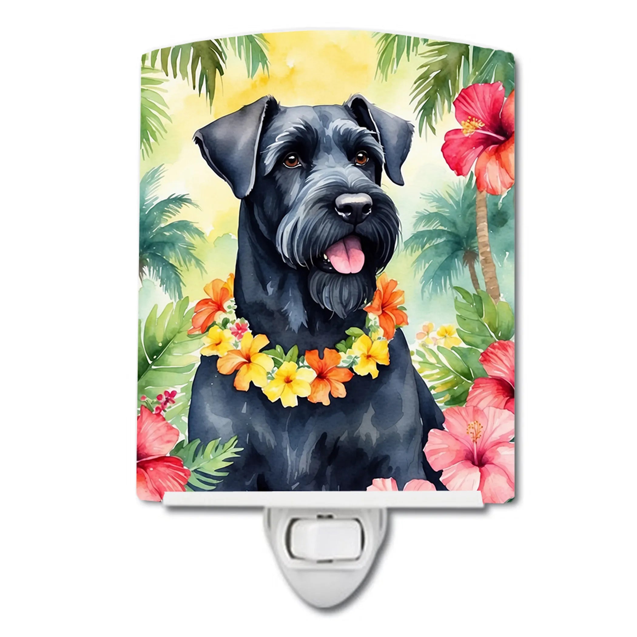 Luau Party Ceramic Night Light - Pack Of: 1 | Collection name: Luau party