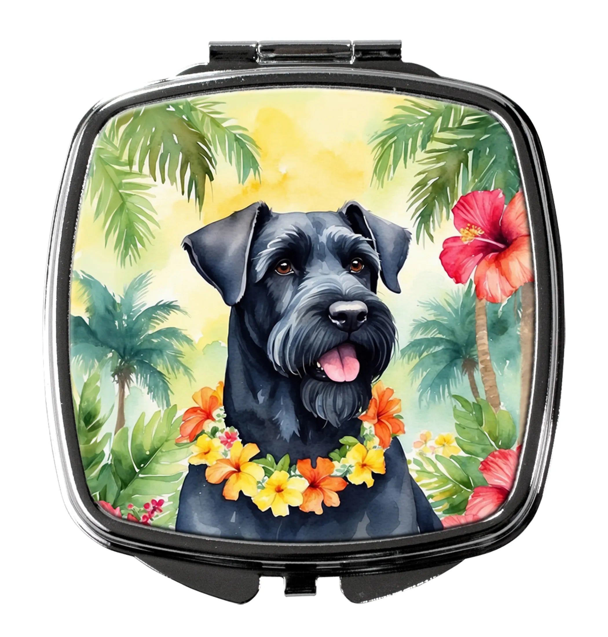Luau Party Compact Mirror - Pack Of: 1 | Collection name: Luau party