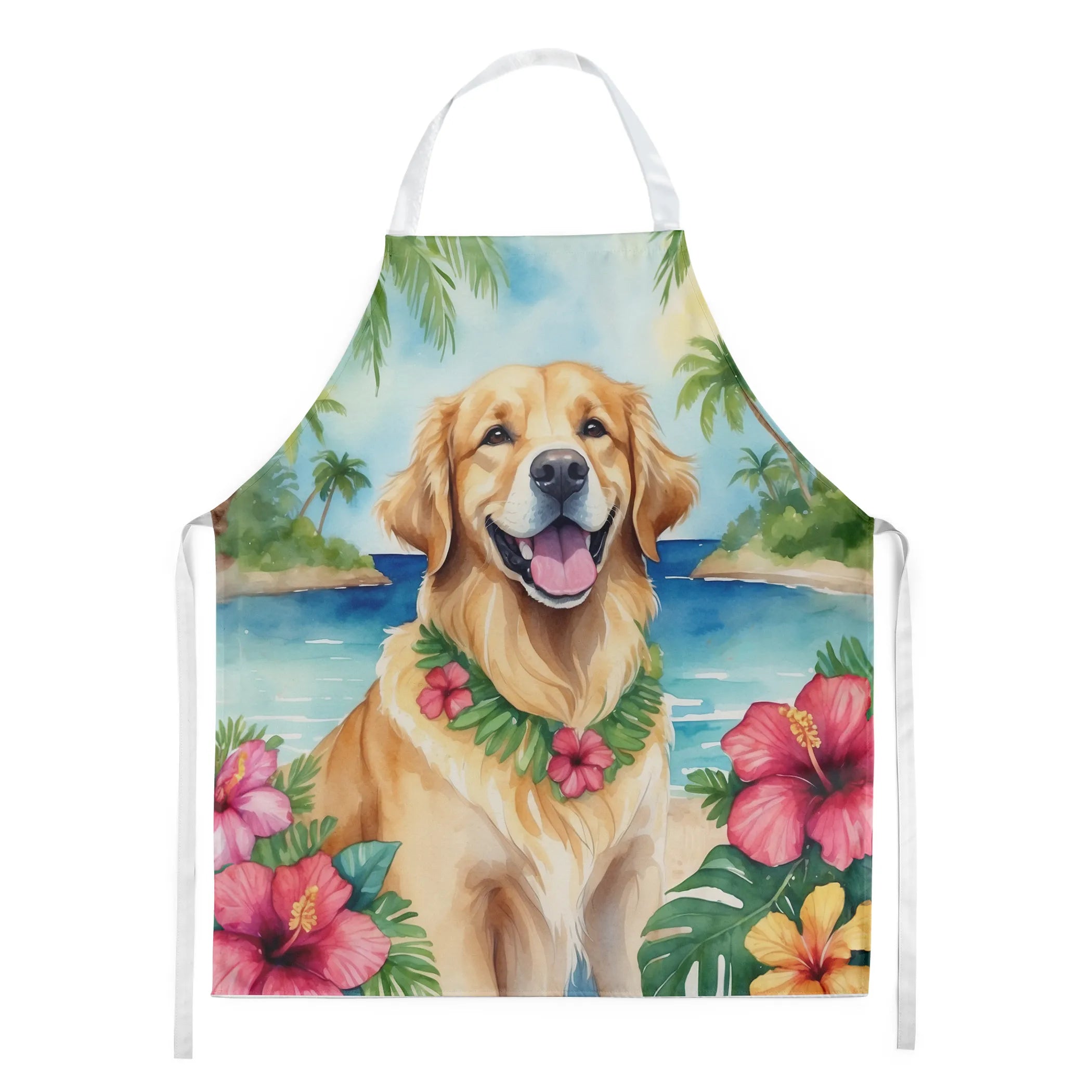 Luau Party Apron - Size: LARGE | Pack Of: 1 | Collection name: Luau party