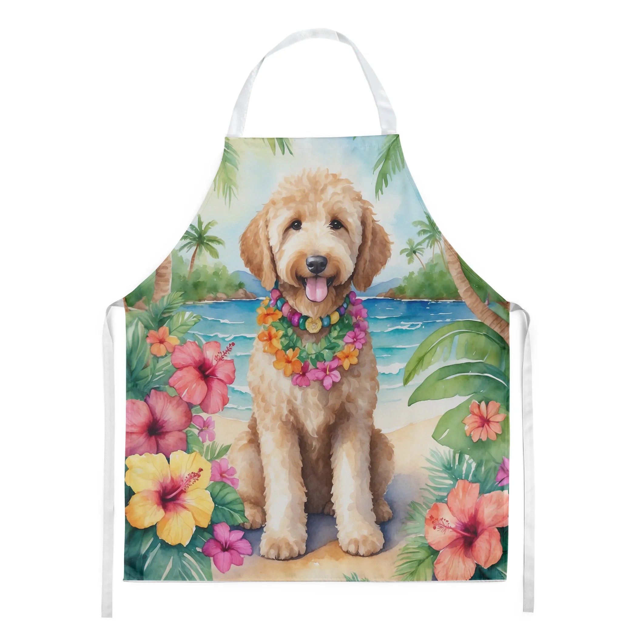 Luau Party Apron - Size: LARGE | Pack Of: 1 | Collection name: Luau party