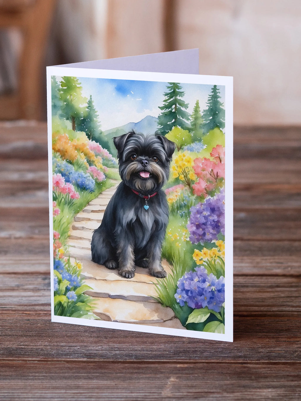 Spring Path Greeting Cards  - Size: 5X7 | Pack Of: 8 | Collection name: Spring path