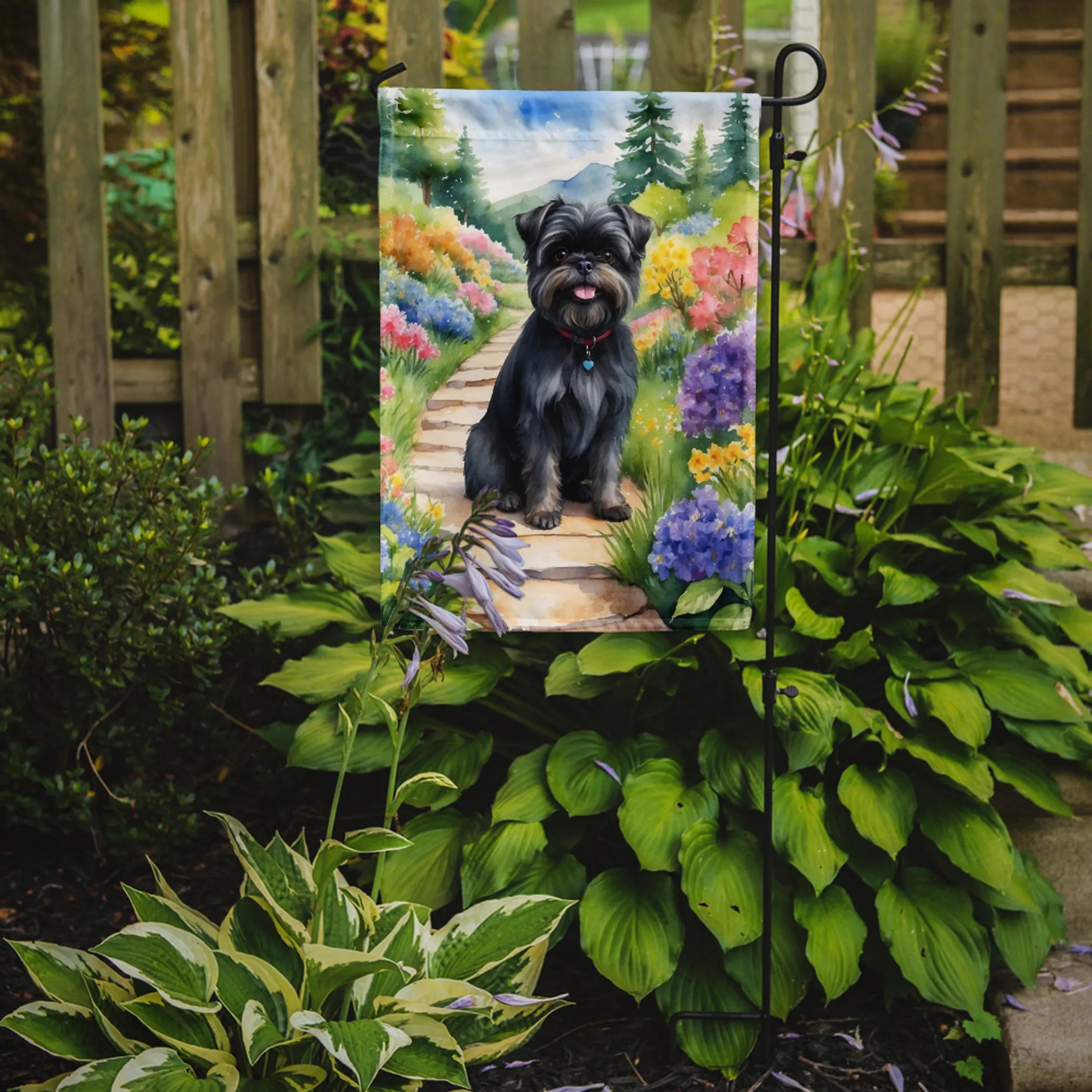 Spring Path Decorative Flag - Size: GARDEN SIZE | Pack Of: 1 | Collection name: Spring path