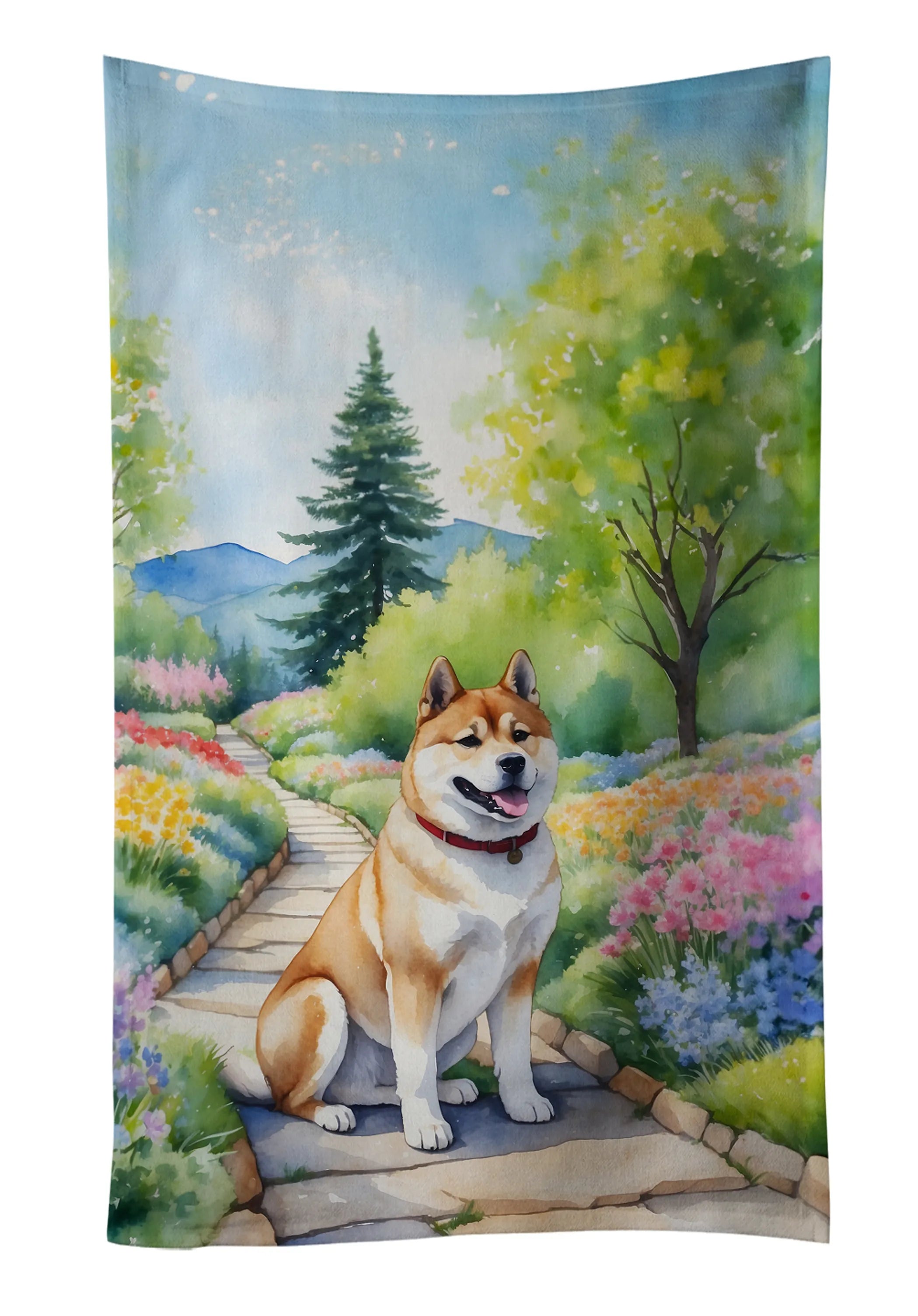 Spring Path Kitchen Towel - Size: 25HX15W | Pack Of: 1 | Collection name: Spring path