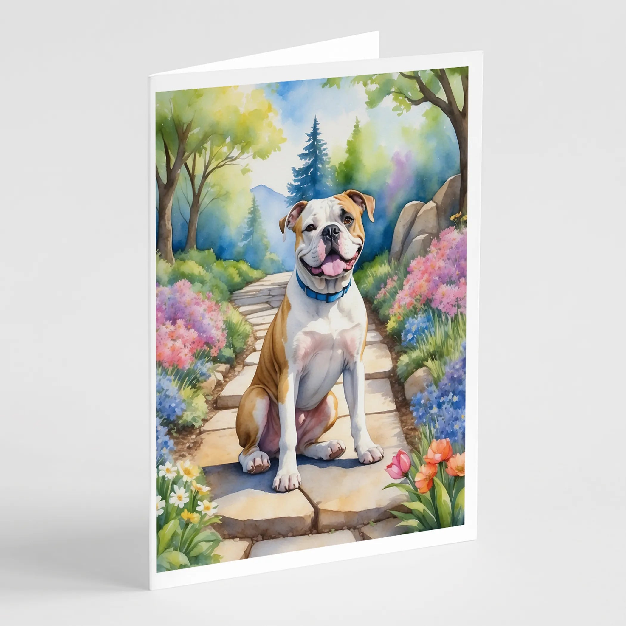 Spring Path Greeting Cards  - Size: 5X7 | Pack Of: 8 | Collection name: Spring path