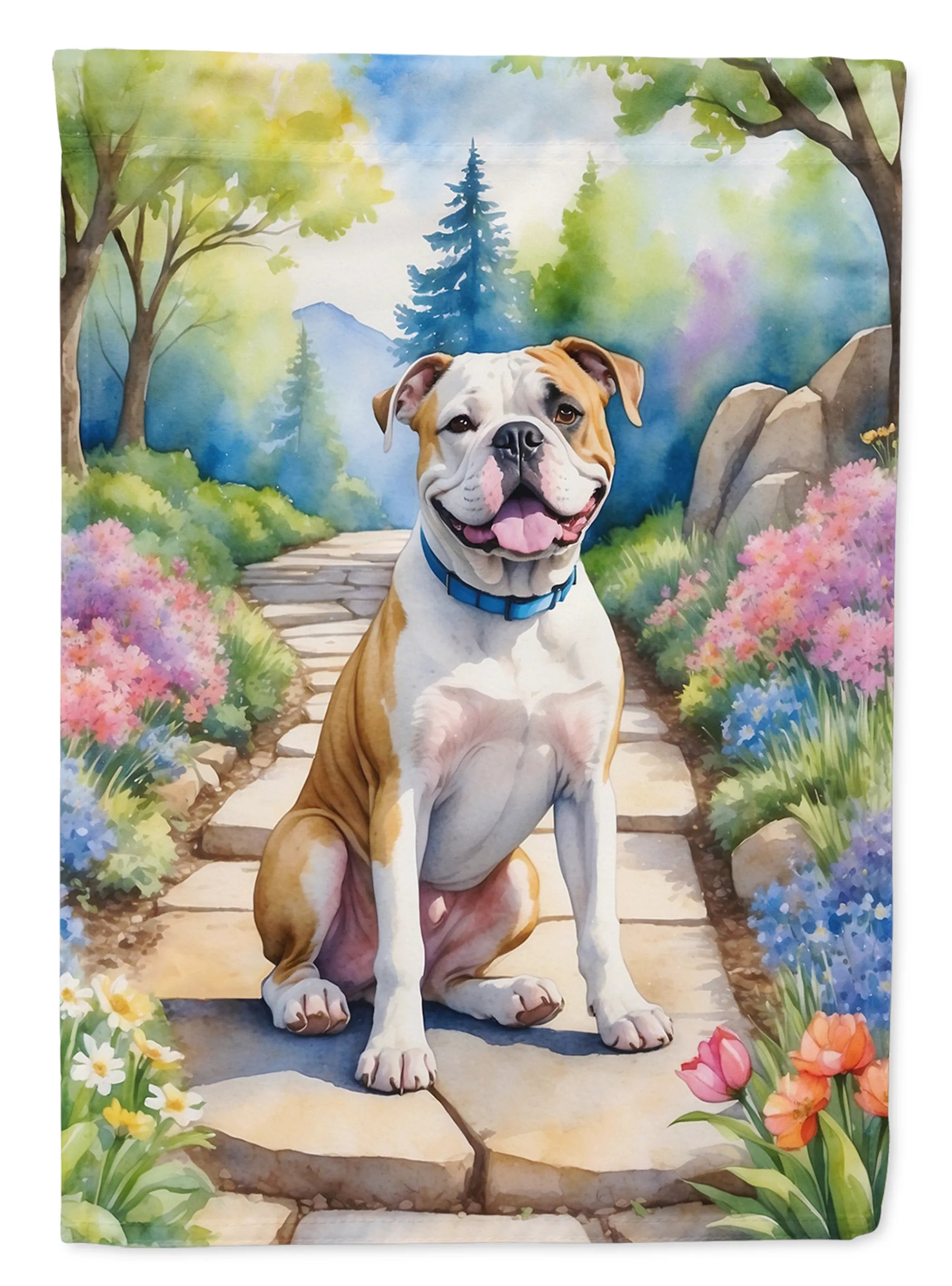 Spring Path Decorative Flag - Size: GARDEN SIZE | Pack Of: 1 | Collection name: Spring path