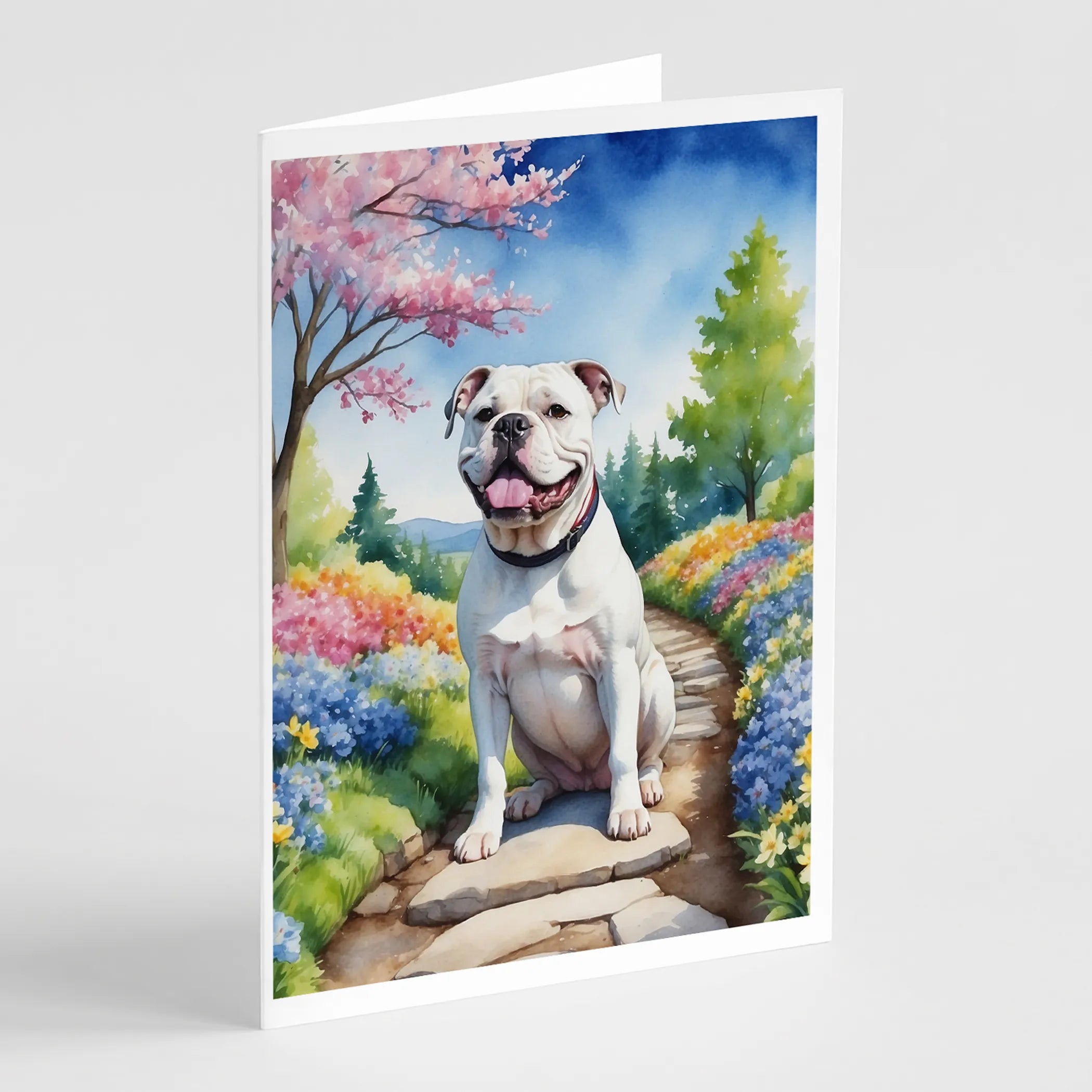 Spring Path Greeting Cards  - Size: 5X7 | Pack Of: 8 | Collection name: Spring path
