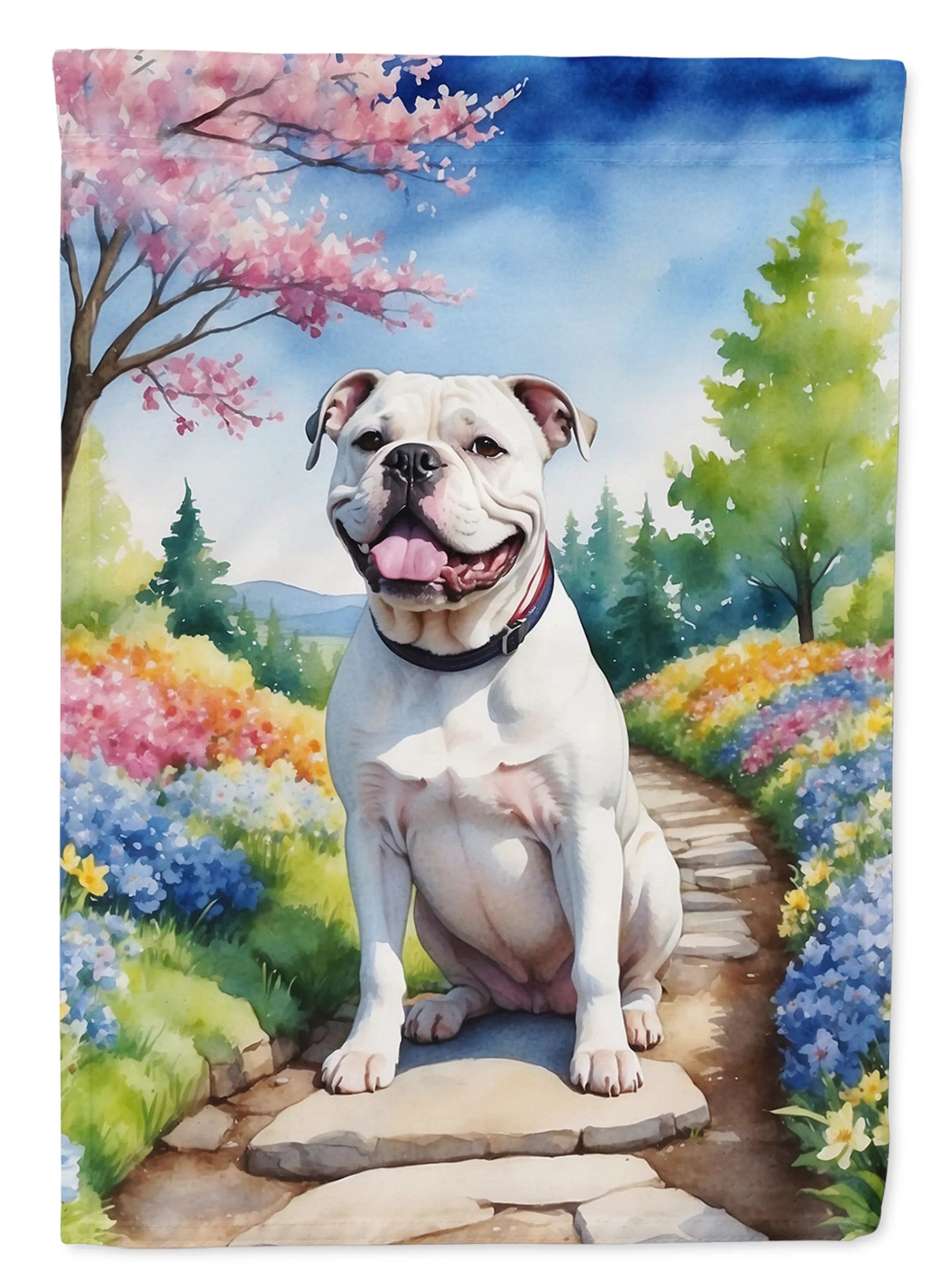 Spring Path Decorative Flag - Size: GARDEN SIZE | Pack Of: 1 | Collection name: Spring path