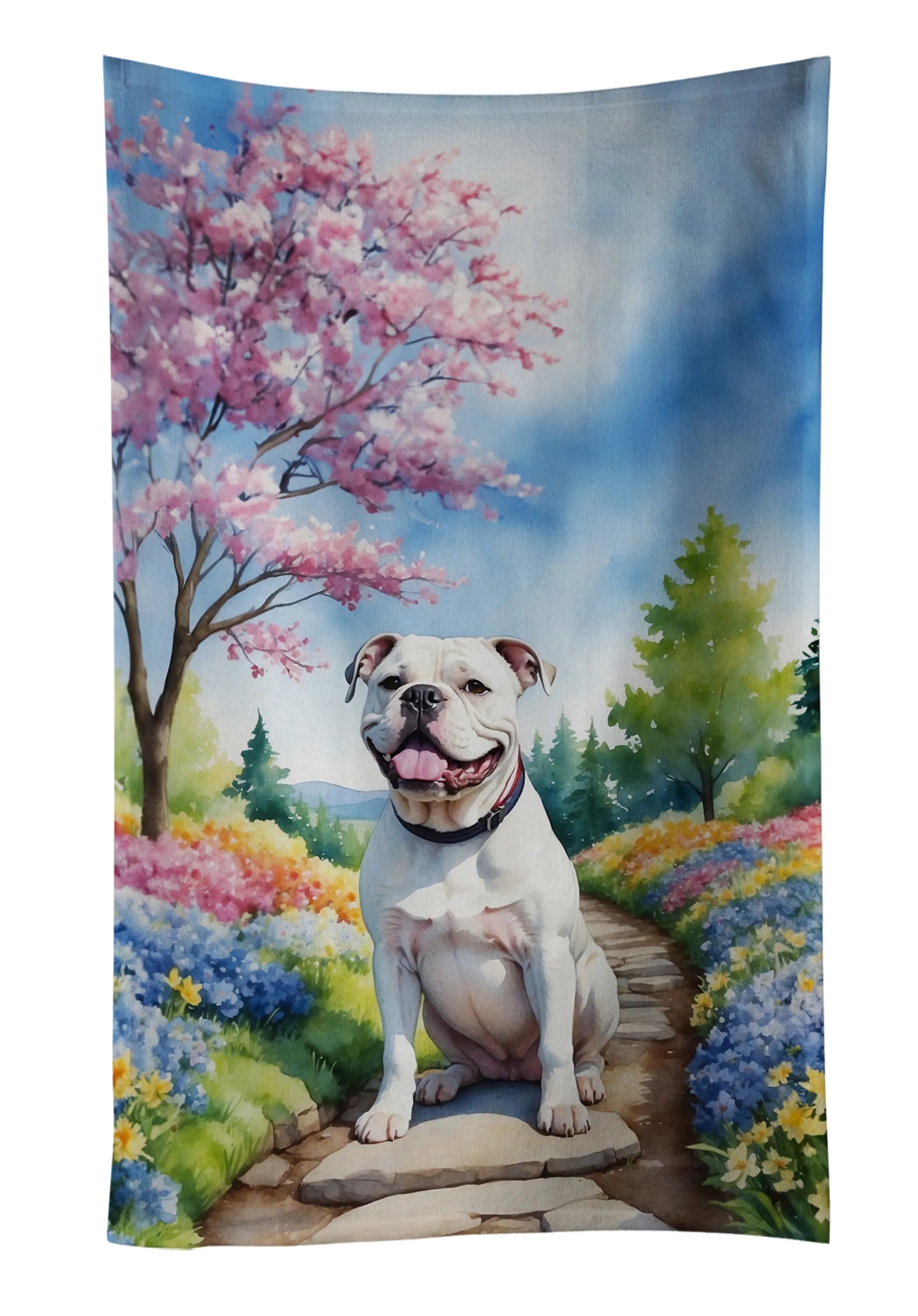 Spring Path Kitchen Towel - Size: 25HX15W | Pack Of: 1 | Collection name: Spring path