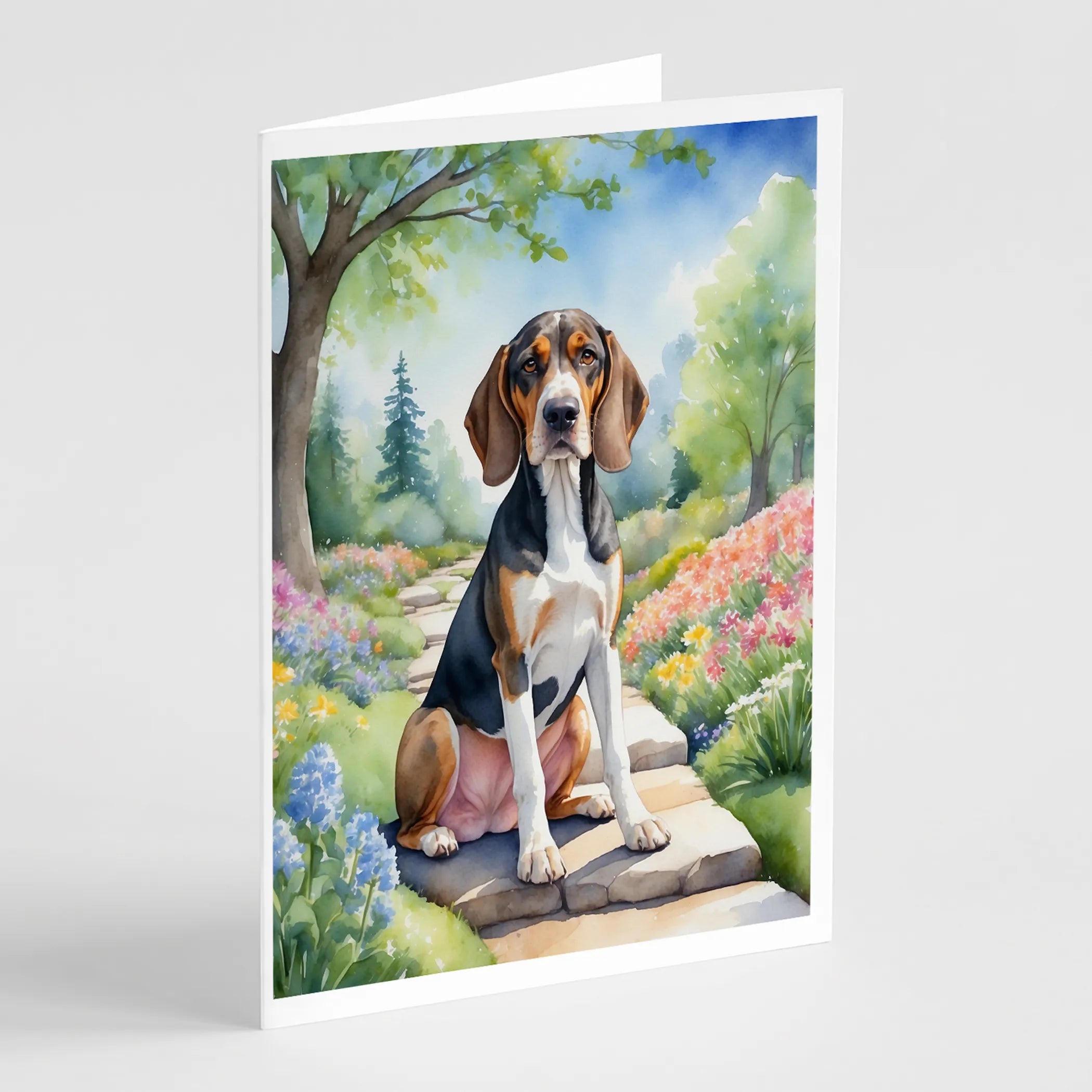 Spring Path Greeting Cards  - Size: 5X7 | Pack Of: 8 | Collection name: Spring path