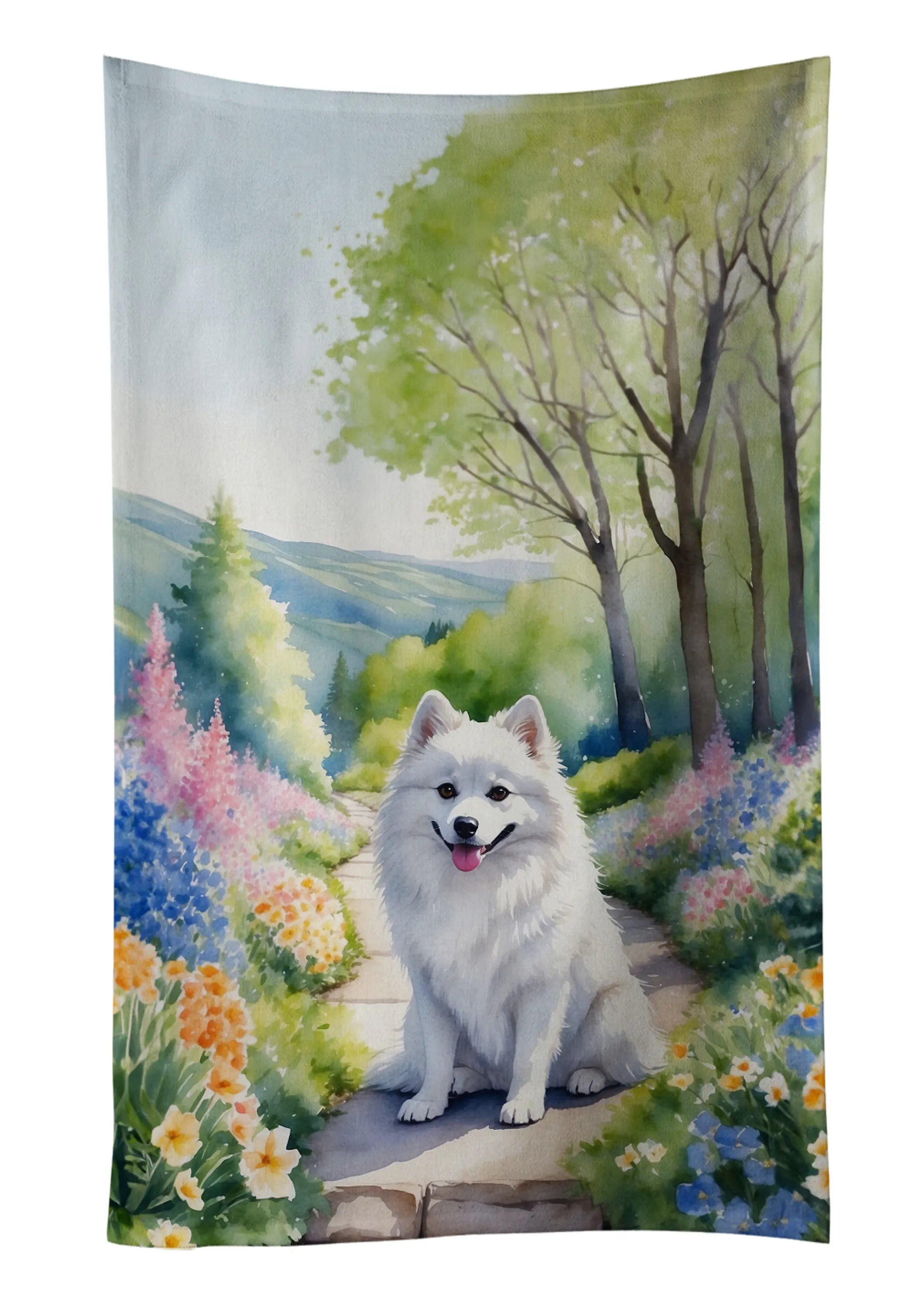 Spring Path Kitchen Towel - Size: 25HX15W | Pack Of: 1 | Collection name: Spring path