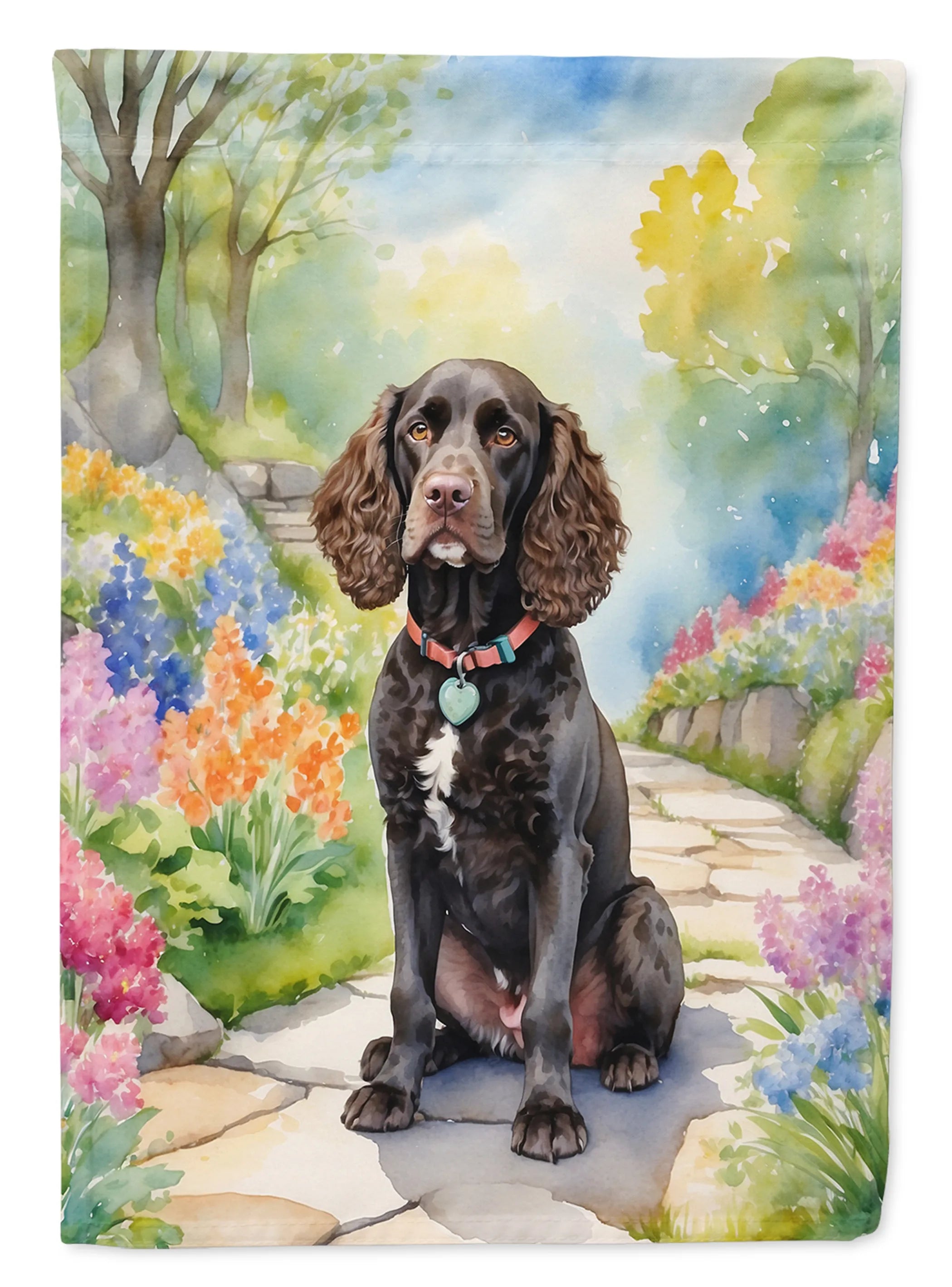 Spring Path Decorative Flag - Size: GARDEN SIZE | Pack Of: 1 | Collection name: Spring path