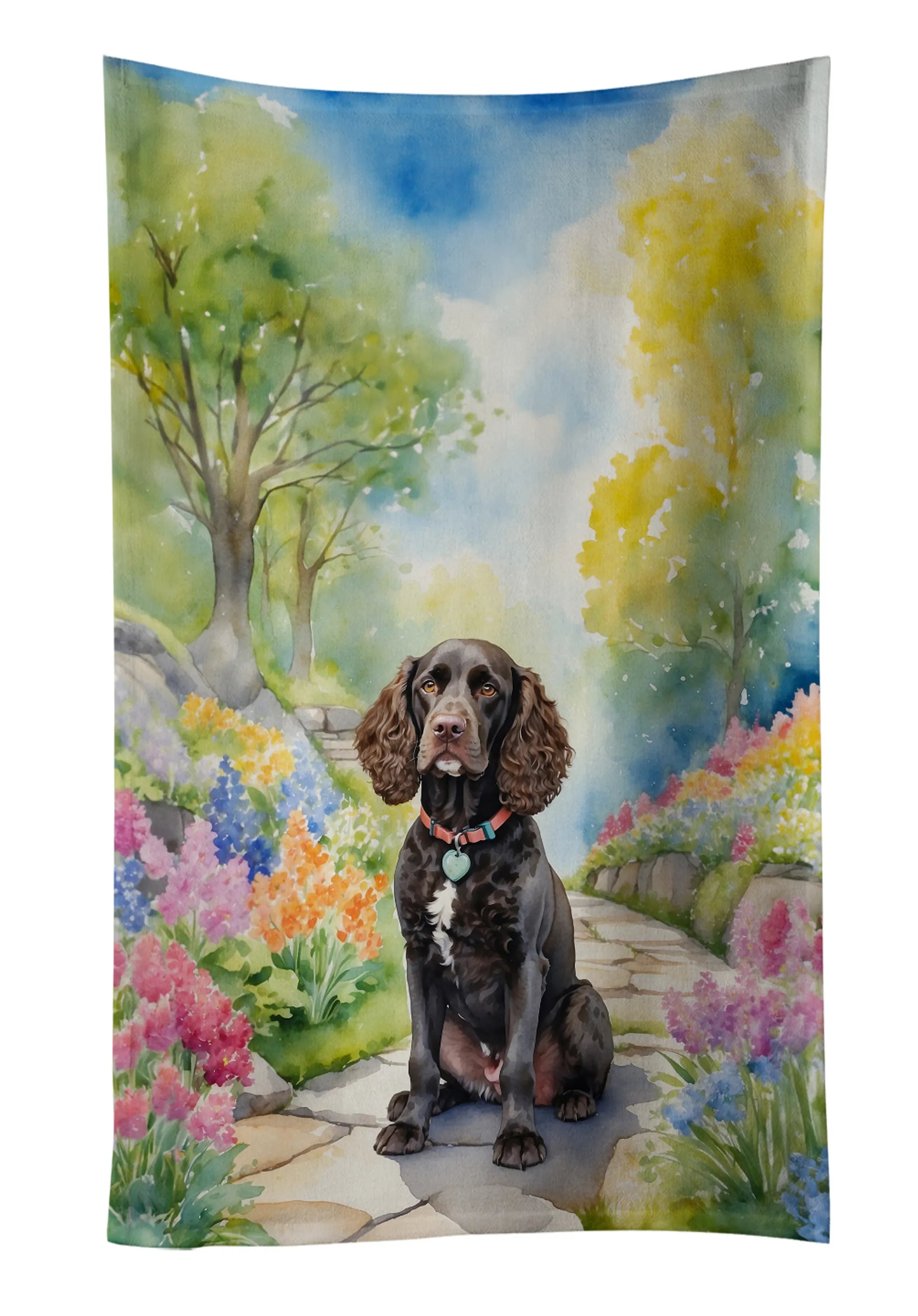 Spring Path Kitchen Towel - Size: 25HX15W | Pack Of: 1 | Collection name: Spring path