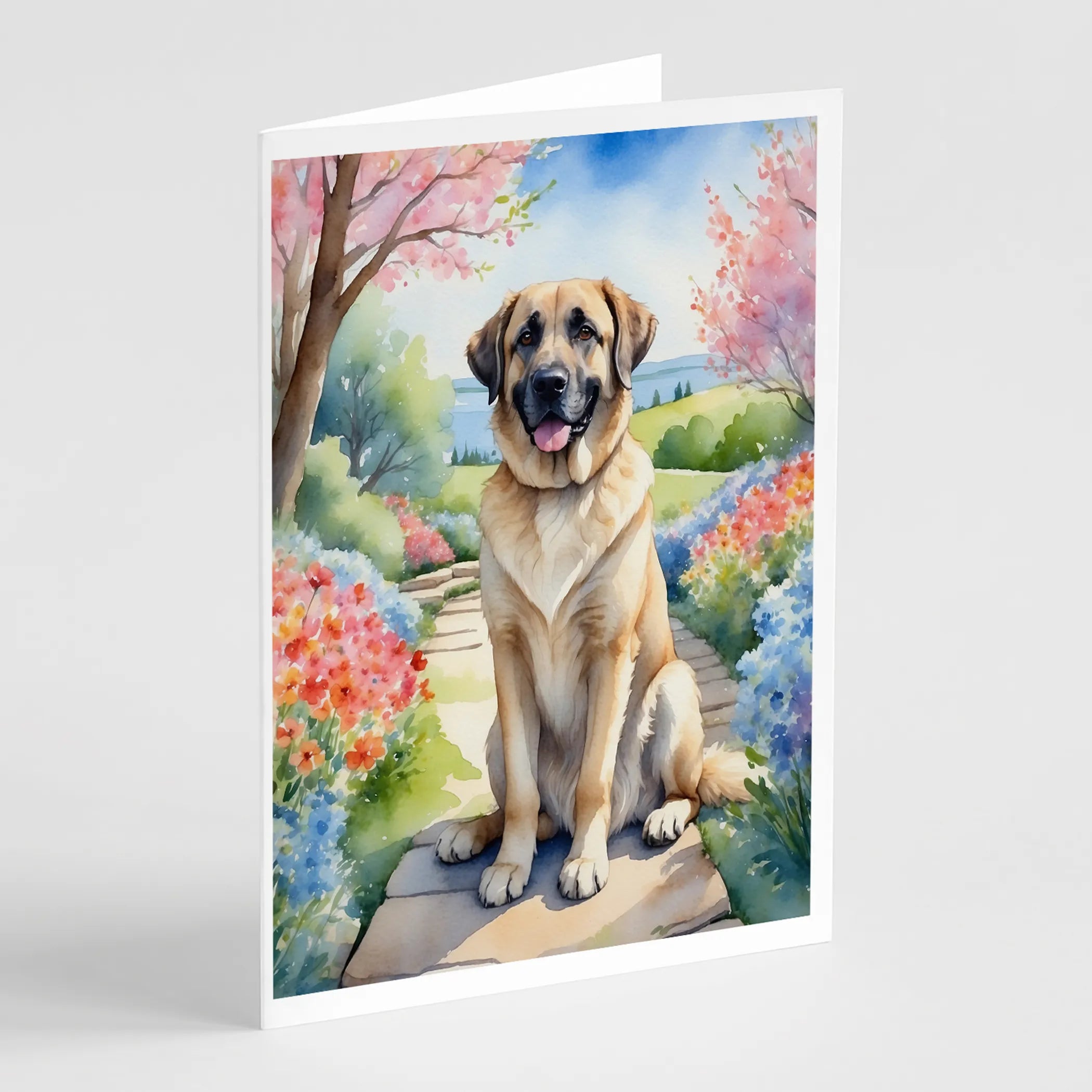 Spring Path Greeting Cards  - Size: 5X7 | Pack Of: 8 | Collection name: Spring path