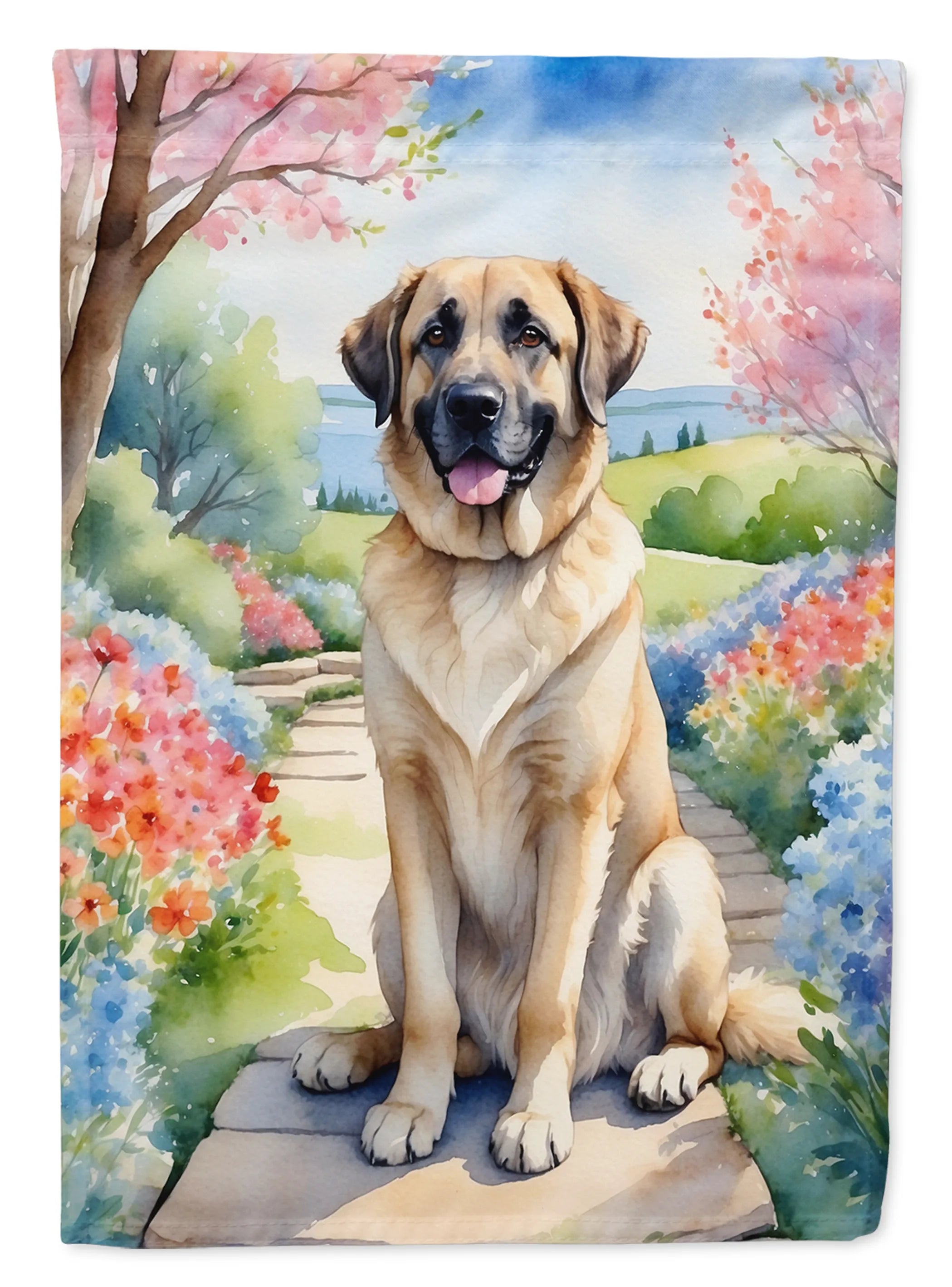 Spring Path Decorative Flag - Size: GARDEN SIZE | Pack Of: 1 | Collection name: Spring path