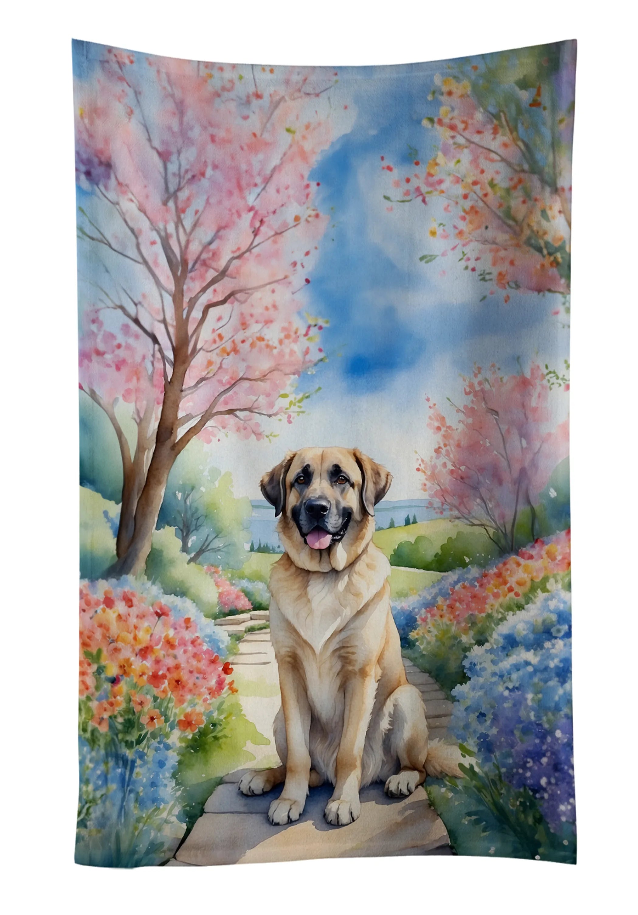 Spring Path Kitchen Towel - Size: 25HX15W | Pack Of: 1 | Collection name: Spring path