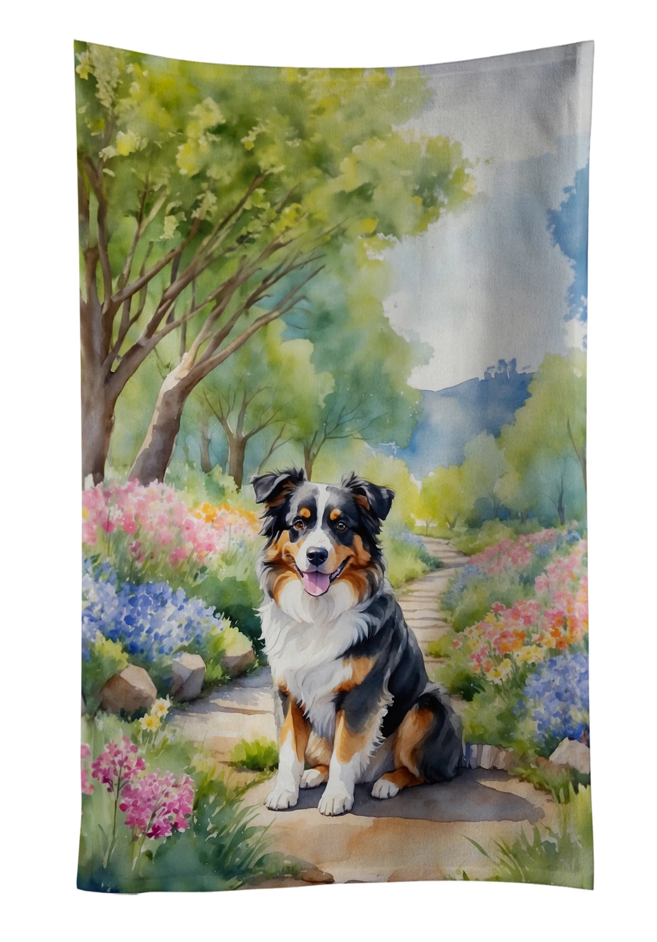 Spring Path Kitchen Towel - Size: 25HX15W | Pack Of: 1 | Collection name: Spring path