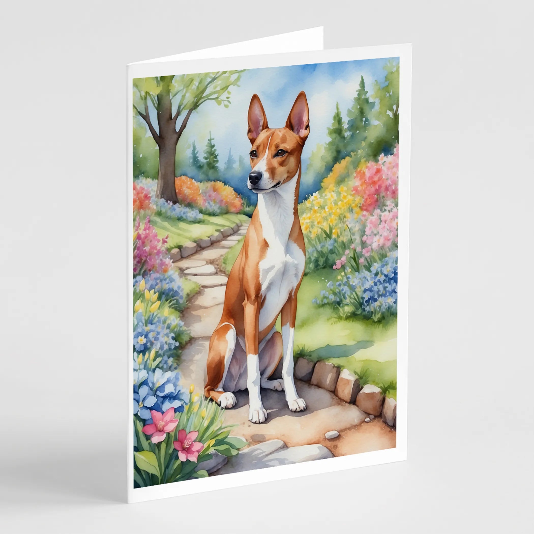 Spring Path Greeting Cards  - Size: 5X7 | Pack Of: 8 | Collection name: Spring path