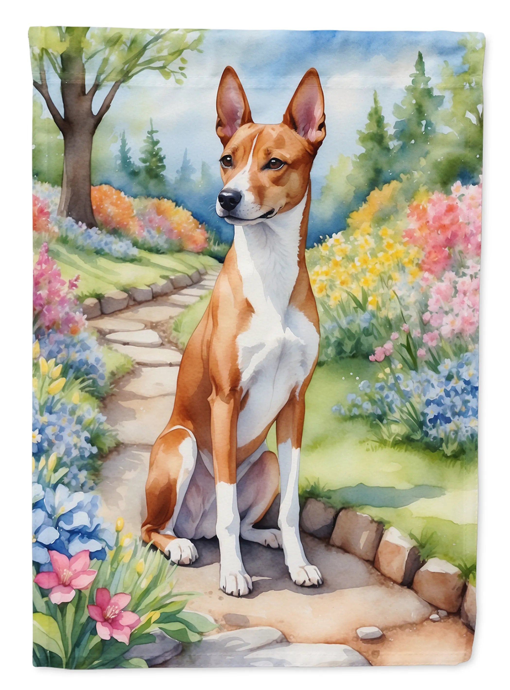 Spring Path Decorative Flag - Size: GARDEN SIZE | Pack Of: 1 | Collection name: Spring path