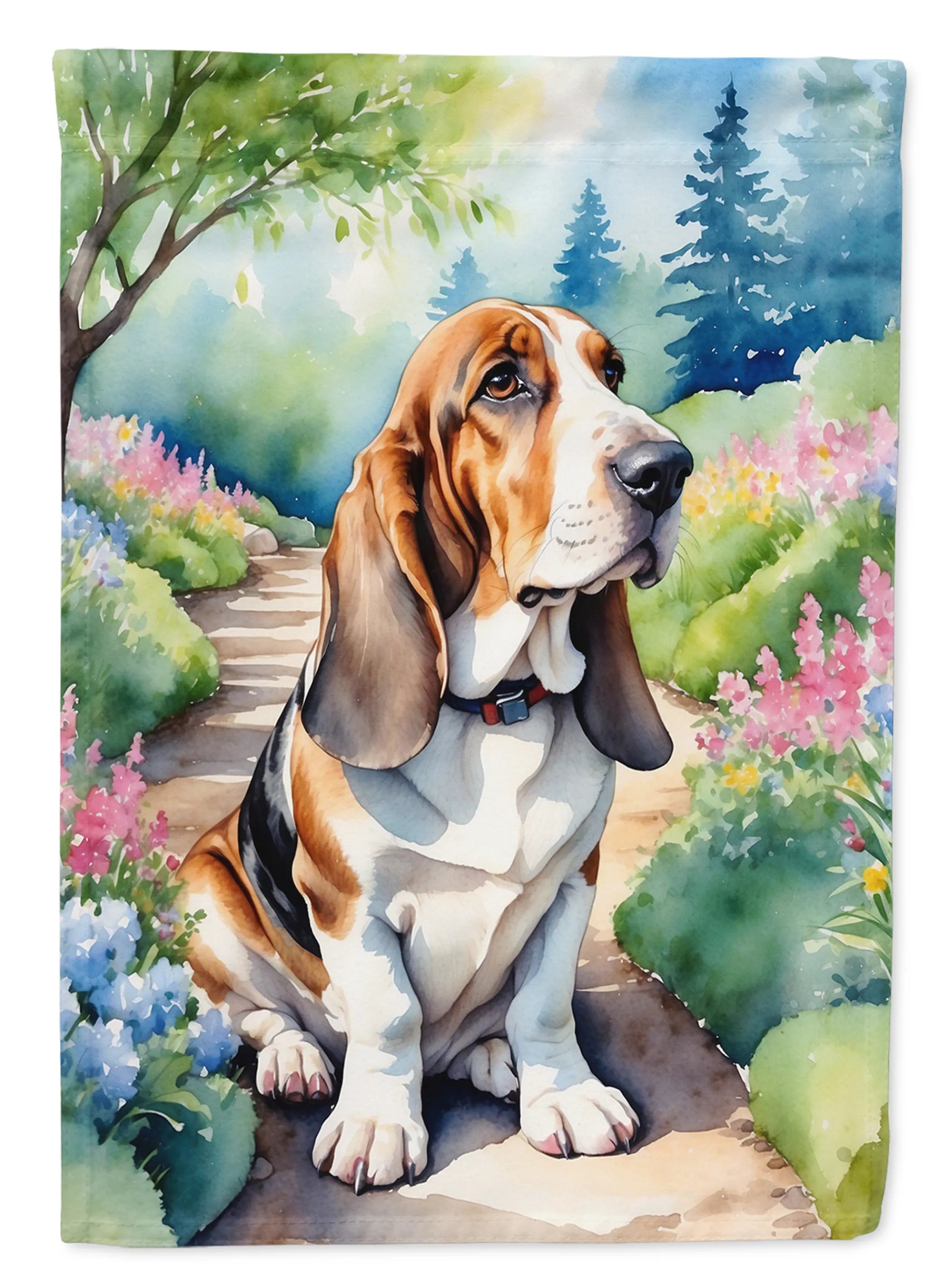 Spring Path Decorative Flag - Size: GARDEN SIZE | Pack Of: 1 | Collection name: Spring path