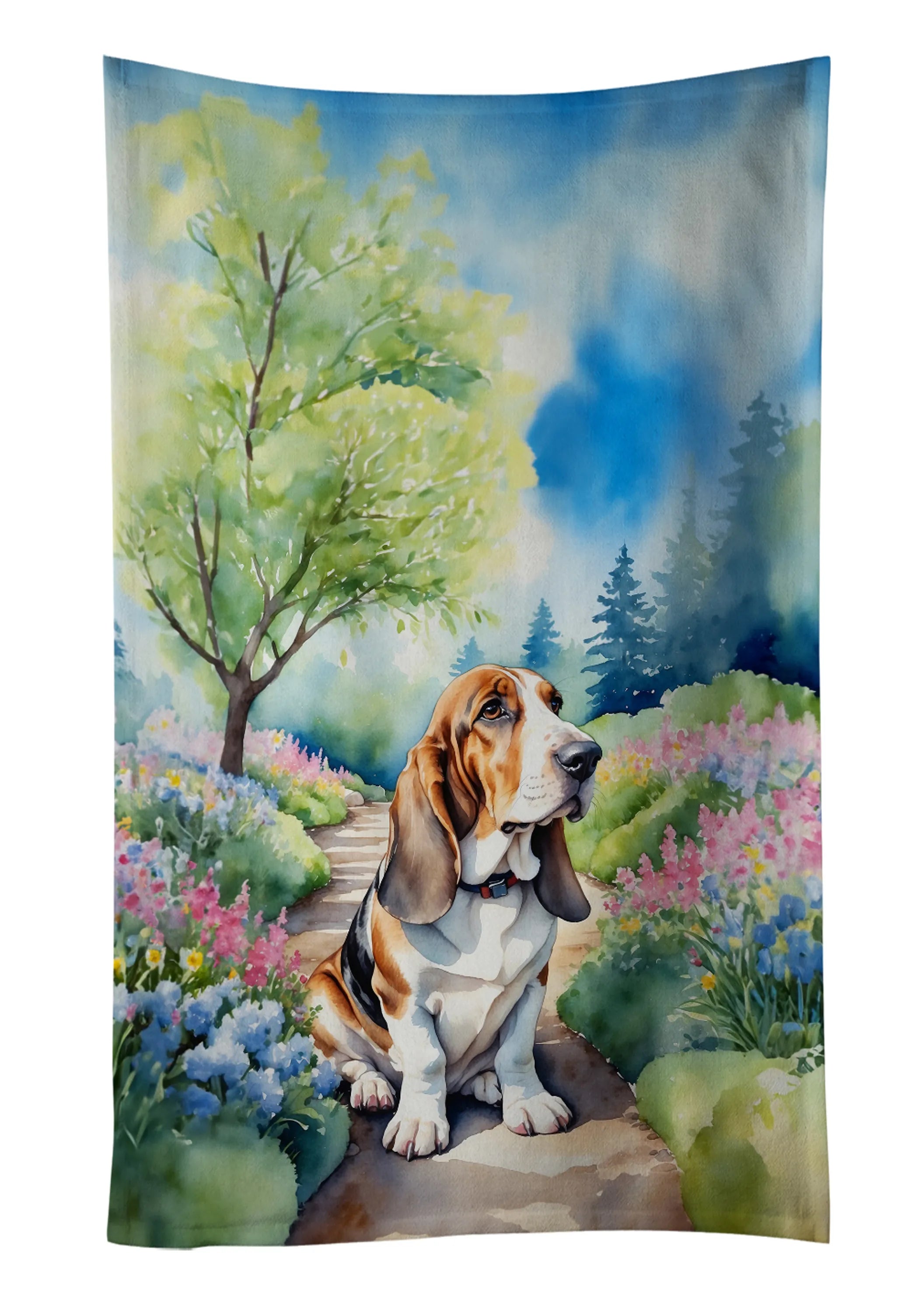 Spring Path Kitchen Towel - Size: 25HX15W | Pack Of: 1 | Collection name: Spring path