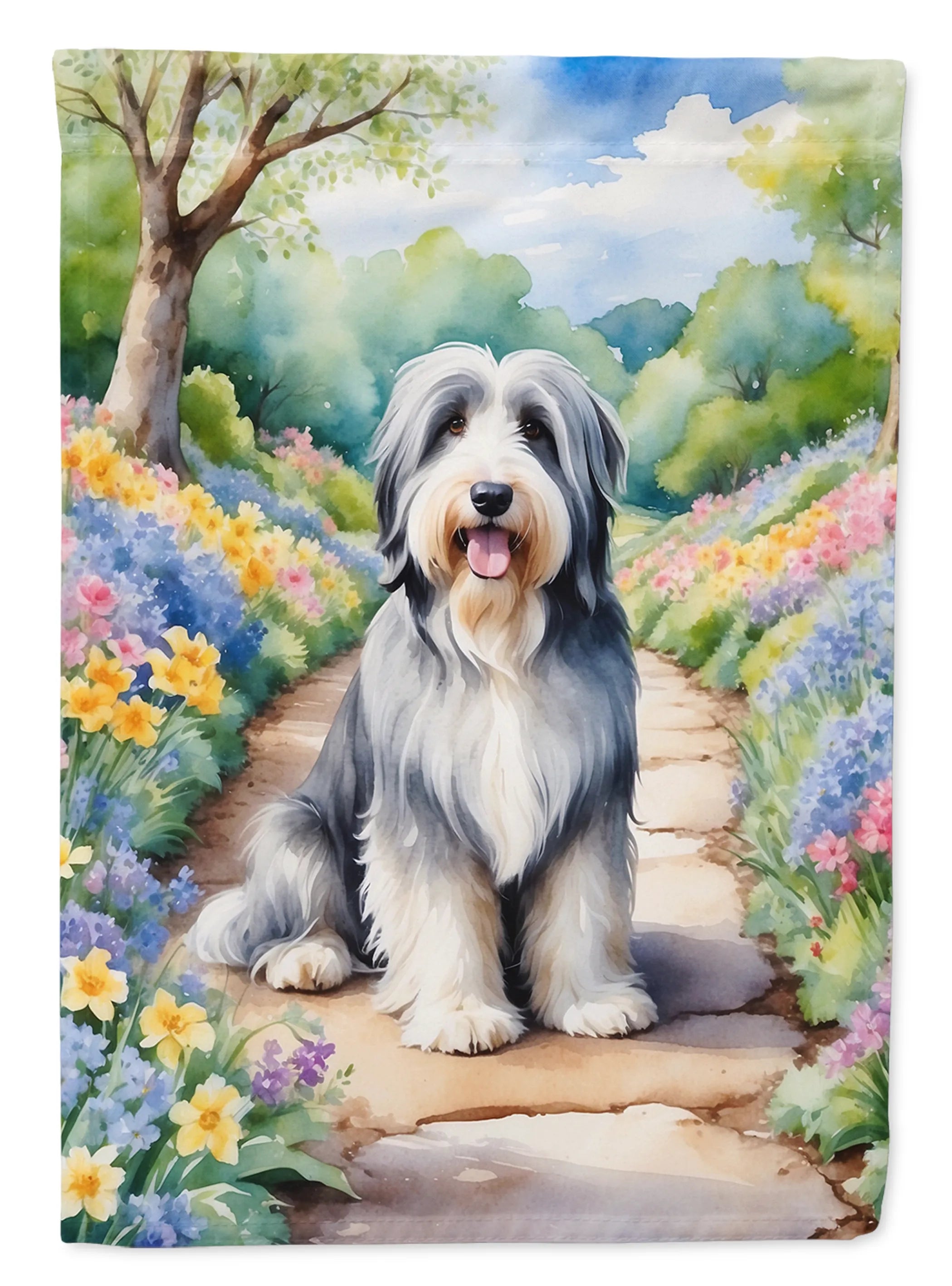 Spring Path Decorative Flag - Size: GARDEN SIZE | Pack Of: 1 | Collection name: Spring path
