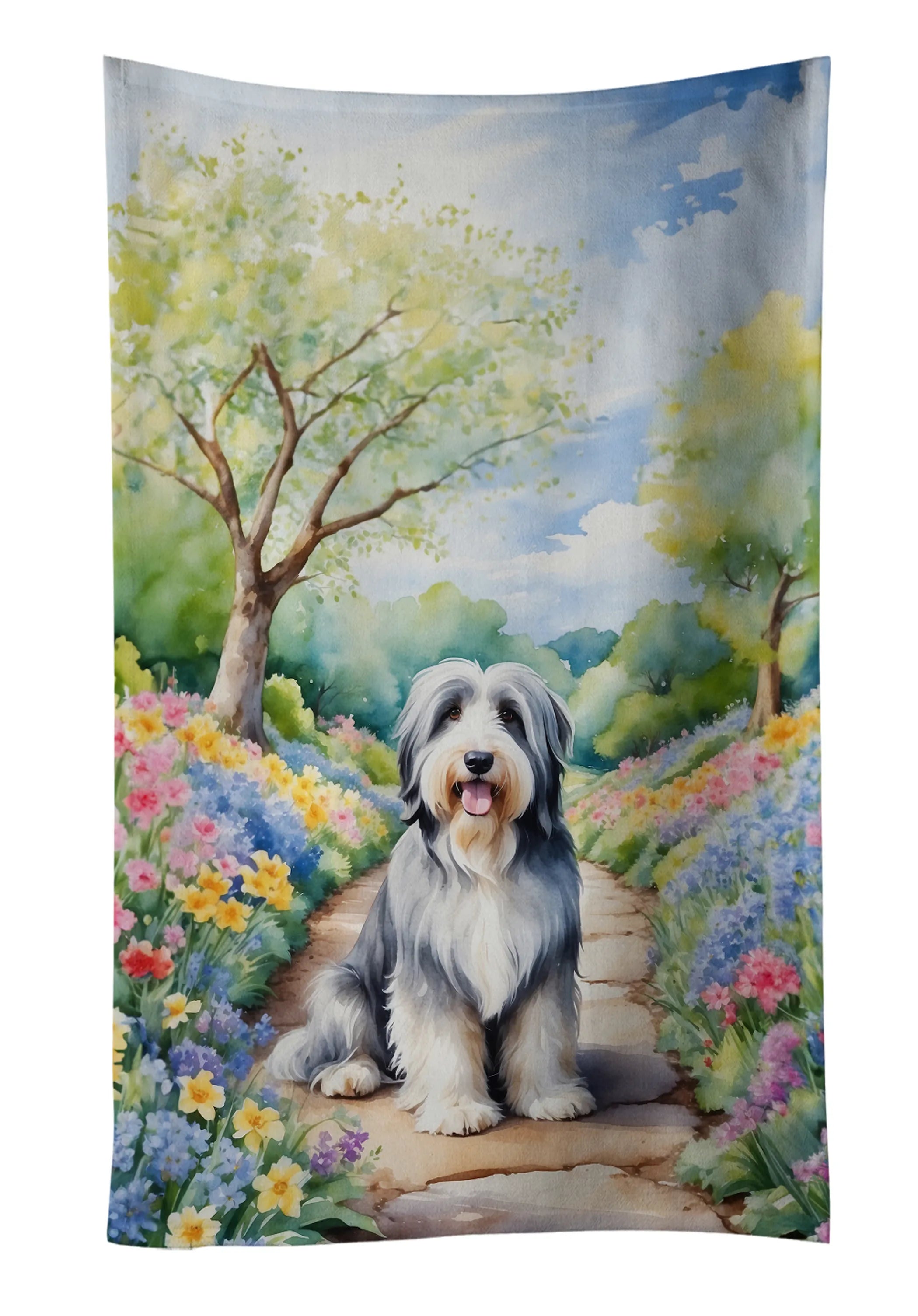 Spring Path Kitchen Towel - Size: 25HX15W | Pack Of: 1 | Collection name: Spring path