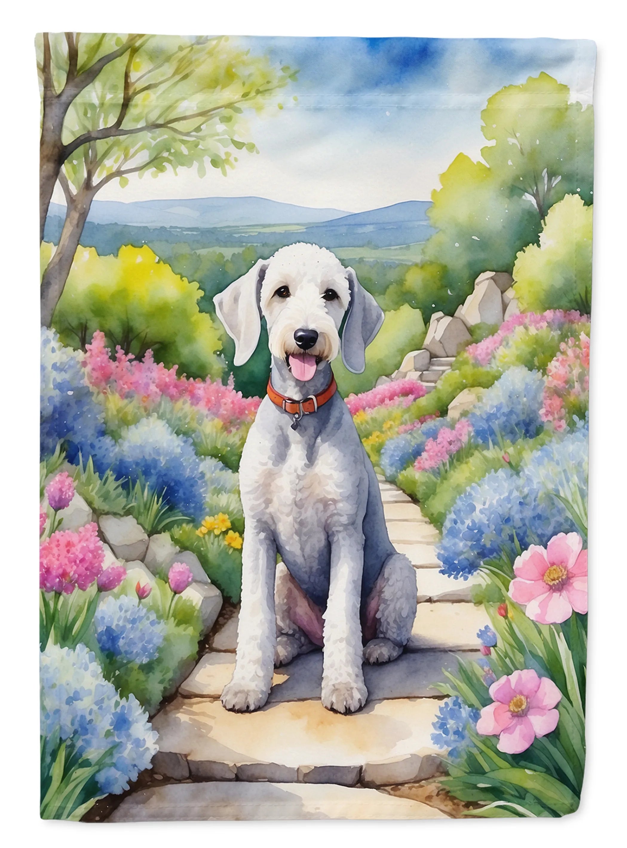 Spring Path Decorative Flag - Size: GARDEN SIZE | Pack Of: 1 | Collection name: Spring path