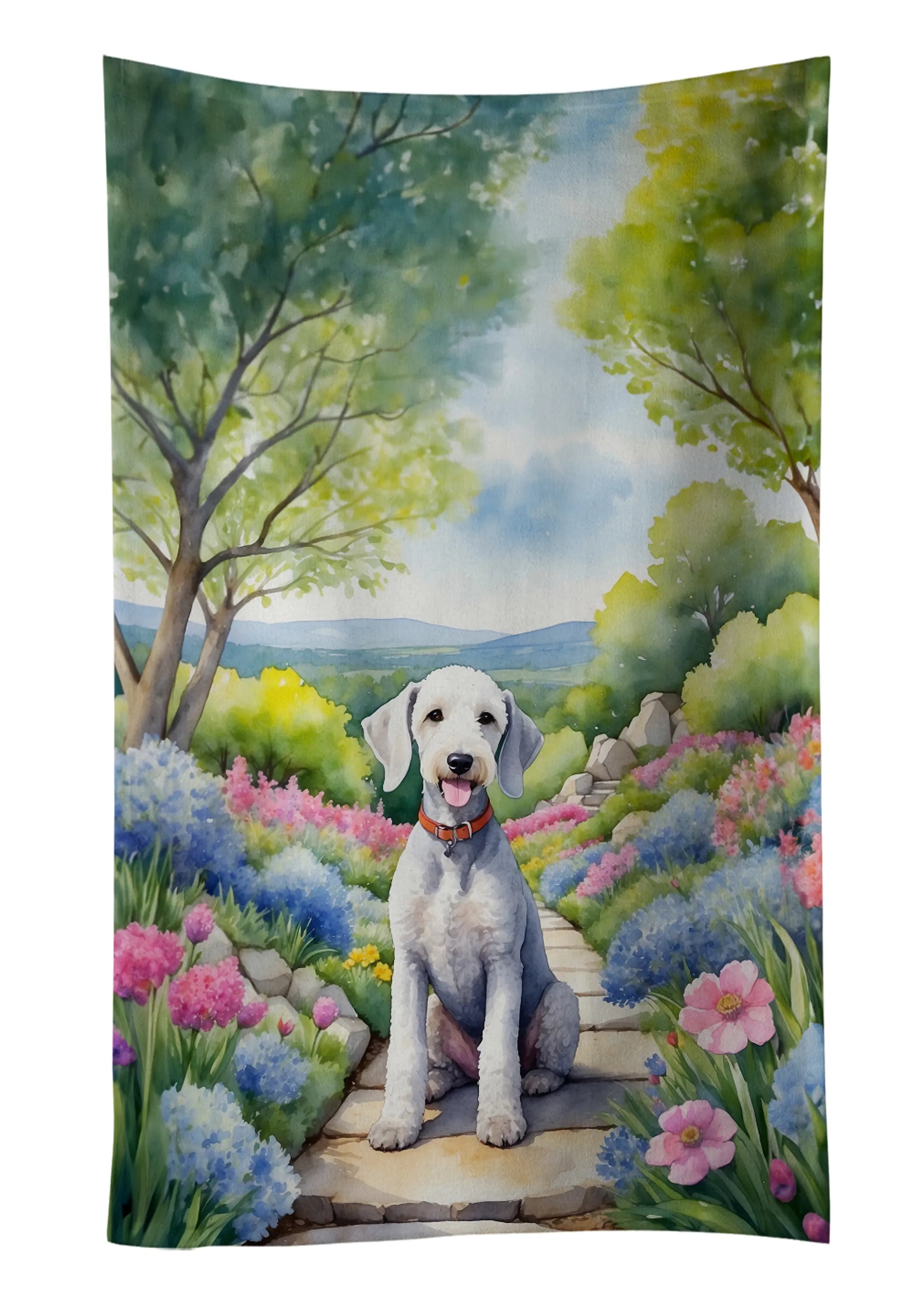 Spring Path Kitchen Towel - Size: 25HX15W | Pack Of: 1 | Collection name: Spring path