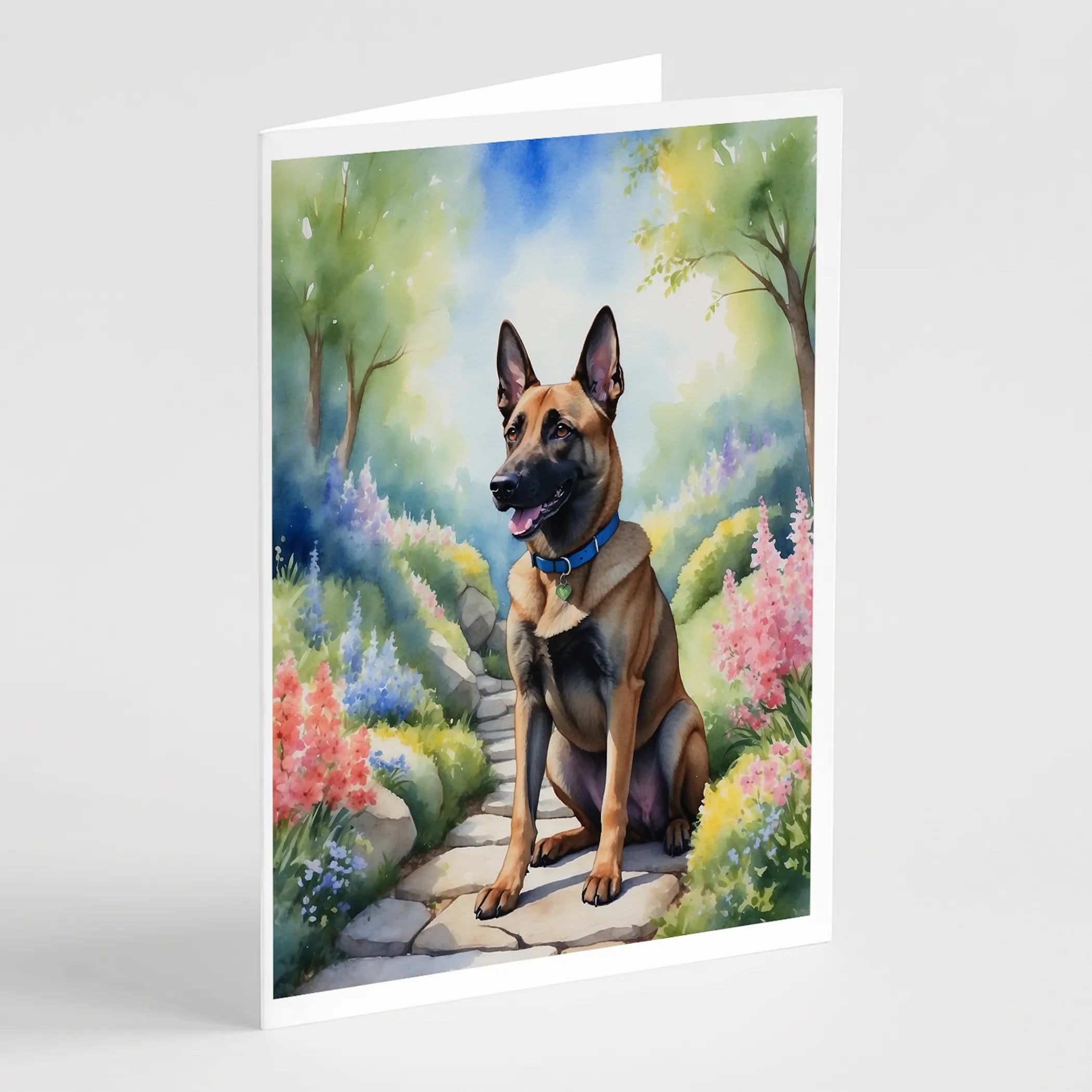 Spring Path Greeting Cards  - Size: 5X7 | Pack Of: 8 | Collection name: Spring path