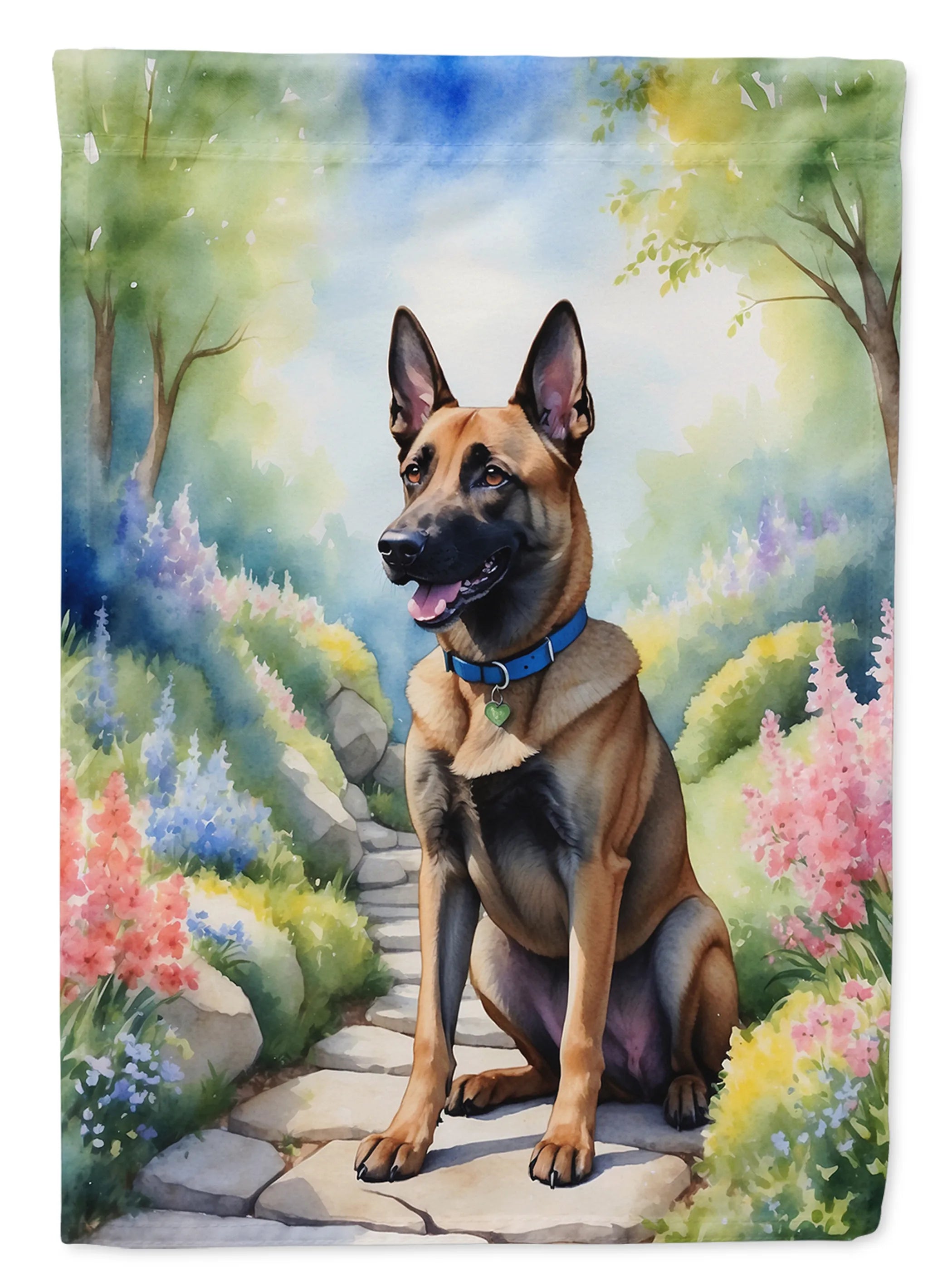 Spring Path Decorative Flag - Size: GARDEN SIZE | Pack Of: 1 | Collection name: Spring path