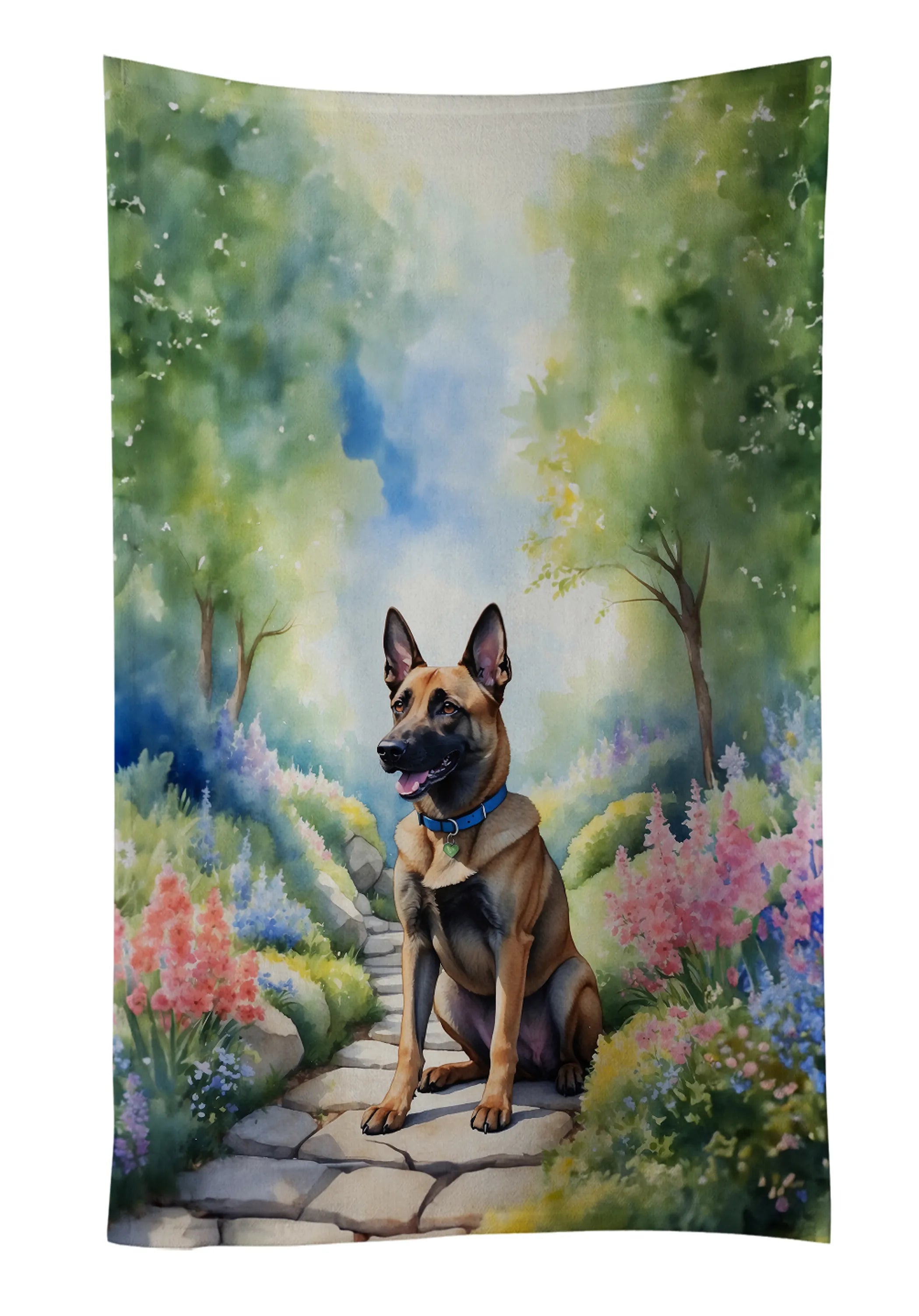 Spring Path Kitchen Towel - Size: 25HX15W | Pack Of: 1 | Collection name: Spring path