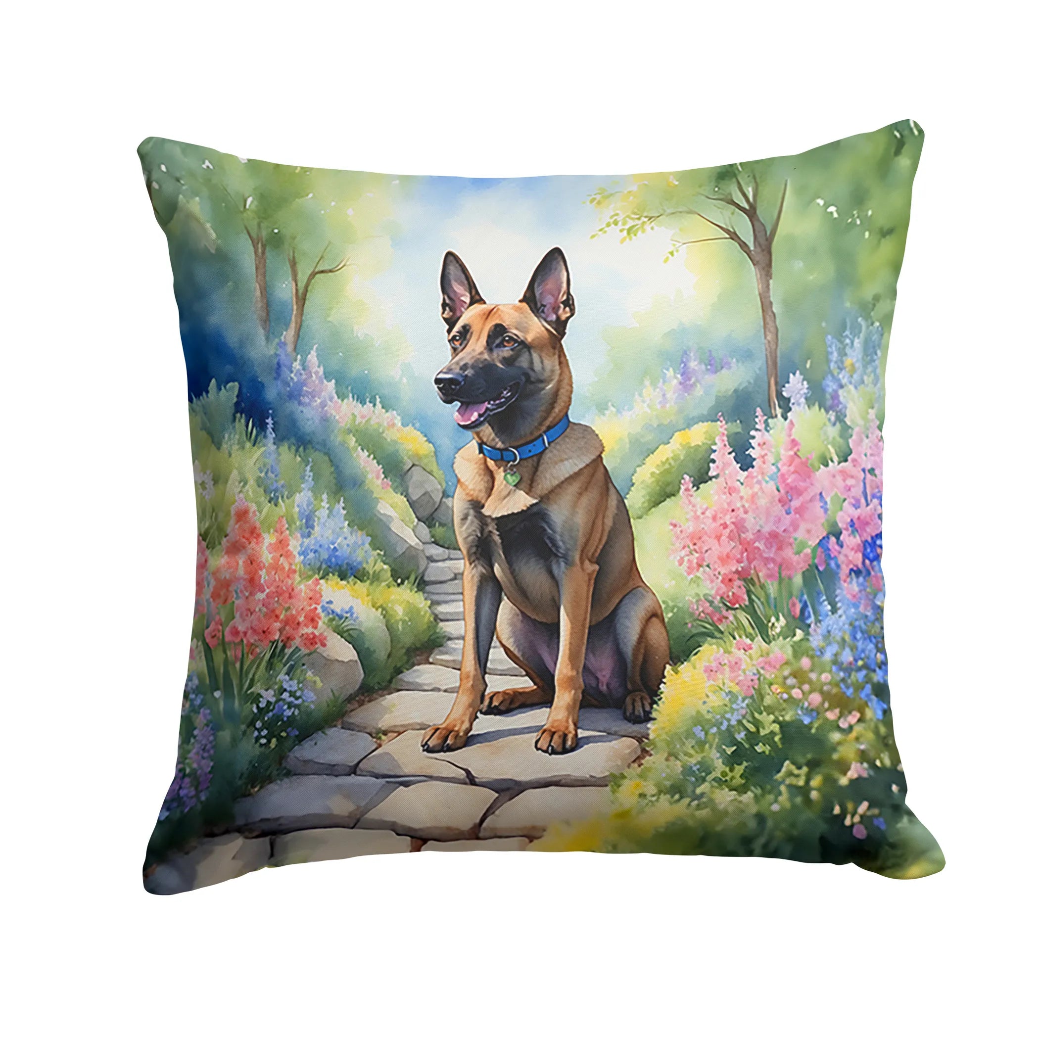 Spring Path Throw Pillow - Size: 14HX14W | Pack Of: 1 | Collection name: Spring path