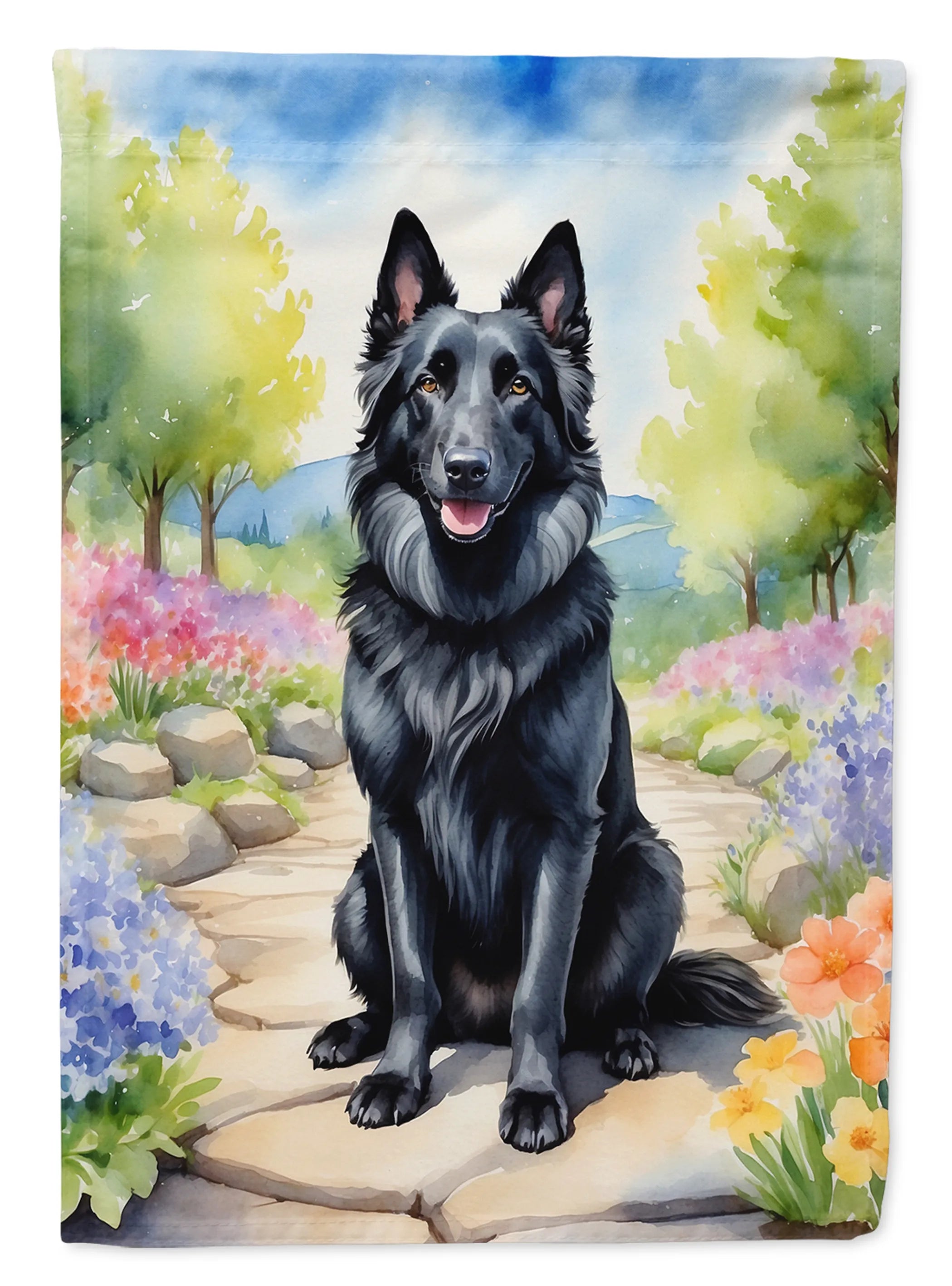 Spring Path Decorative Flag - Size: GARDEN SIZE | Pack Of: 1 | Collection name: Spring path