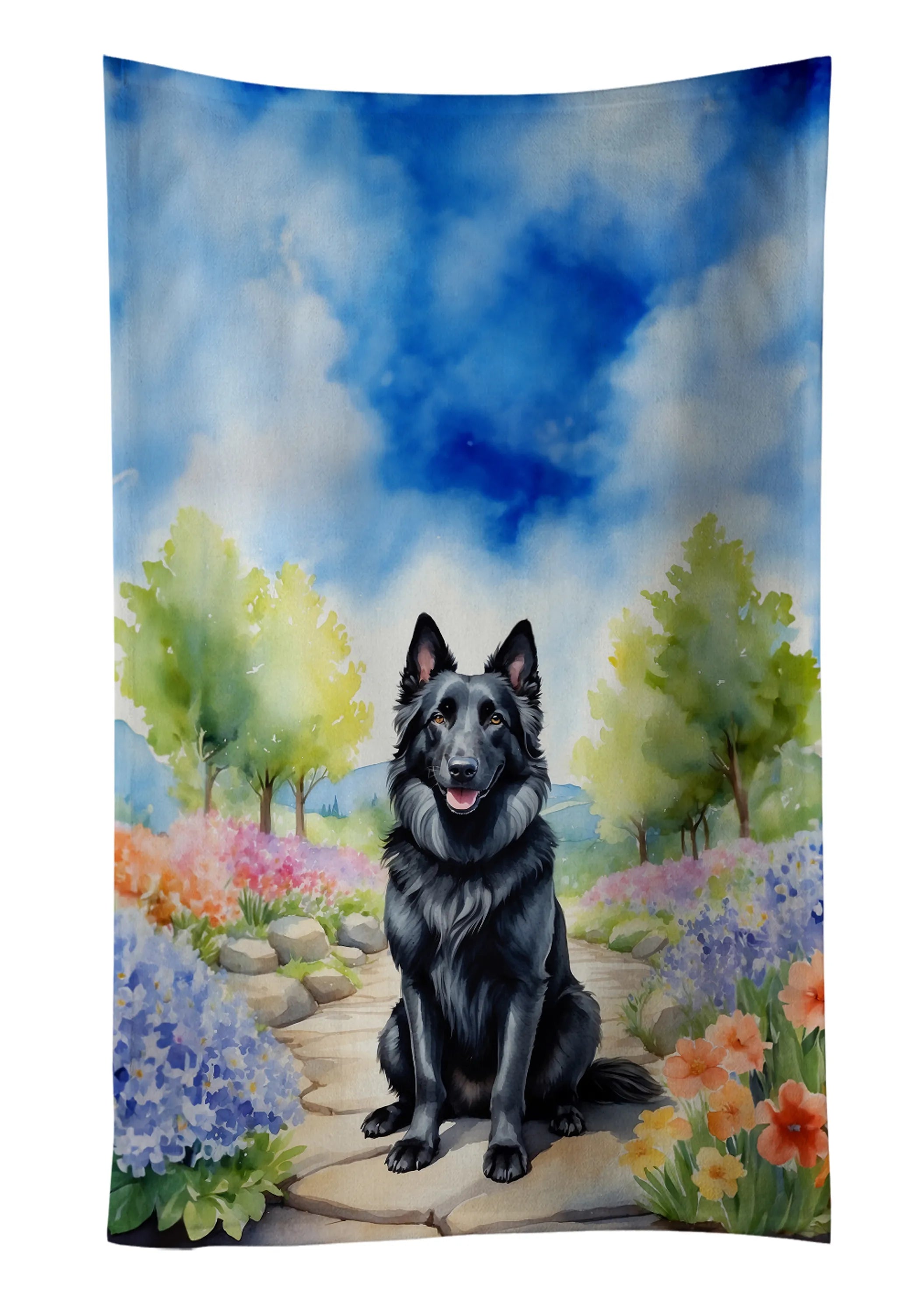 Spring Path Kitchen Towel - Size: 25HX15W | Pack Of: 1 | Collection name: Spring path