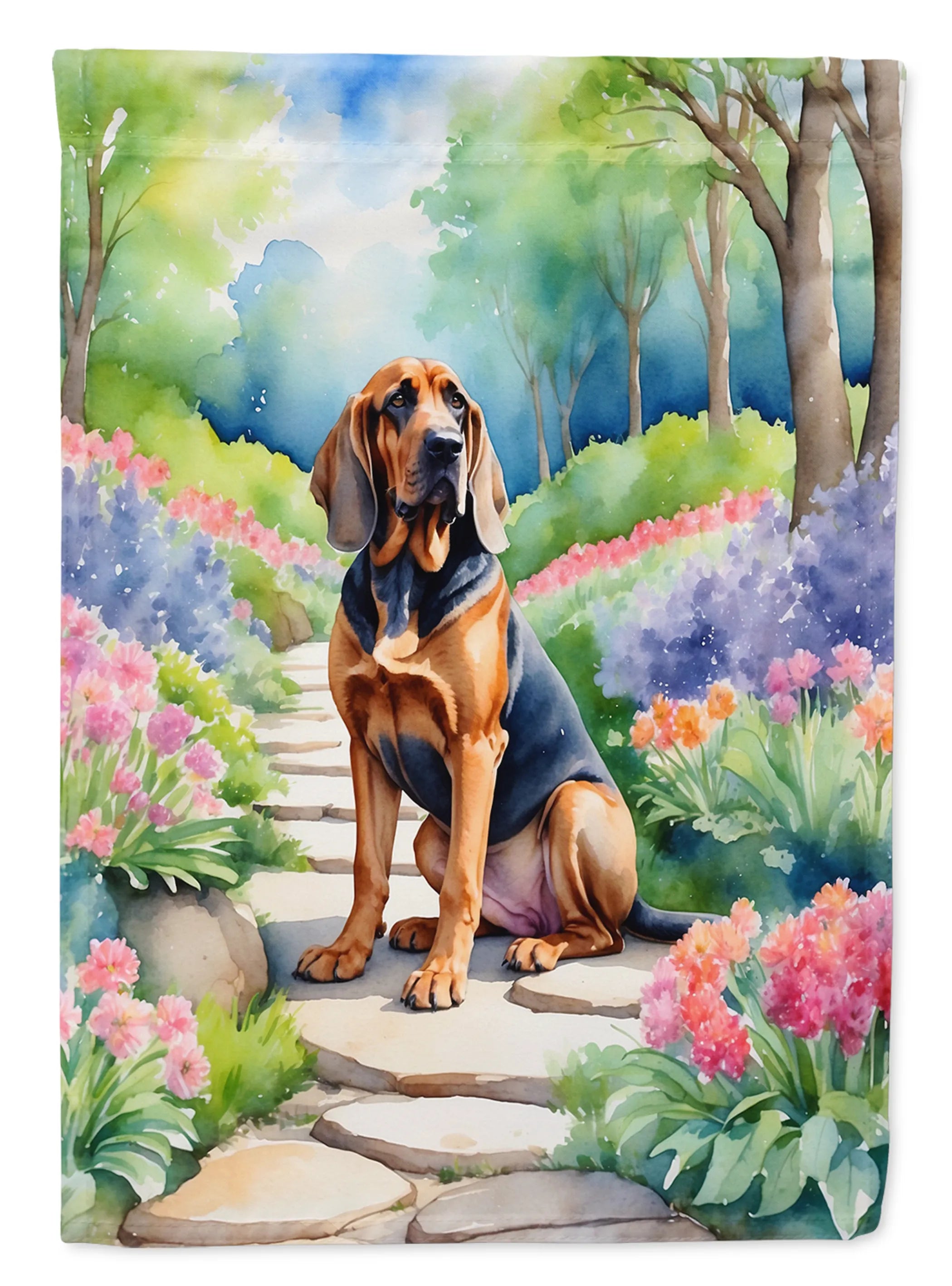 Spring Path Decorative Flag - Size: GARDEN SIZE | Pack Of: 1 | Collection name: Spring path