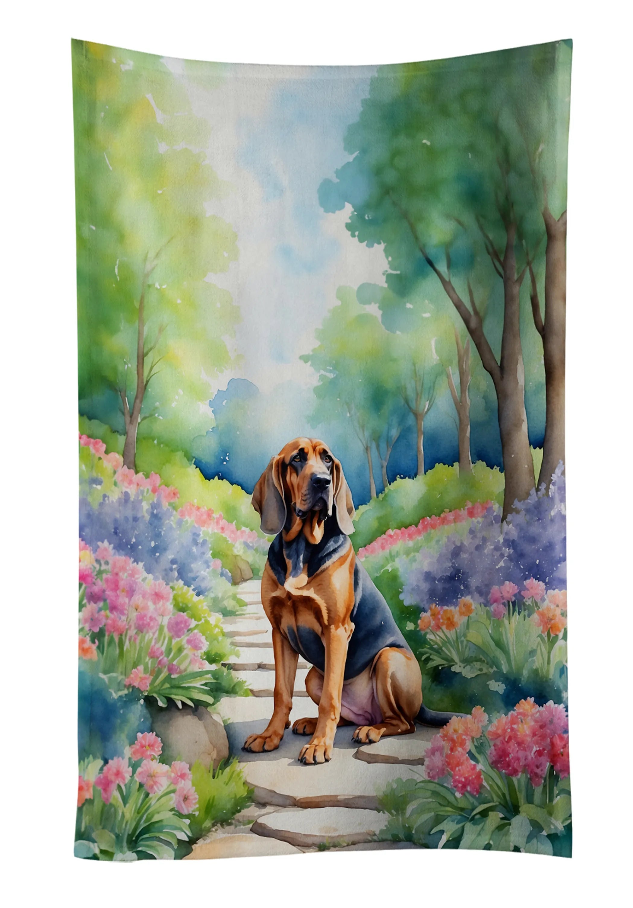 Spring Path Kitchen Towel - Size: 25HX15W | Pack Of: 1 | Collection name: Spring path