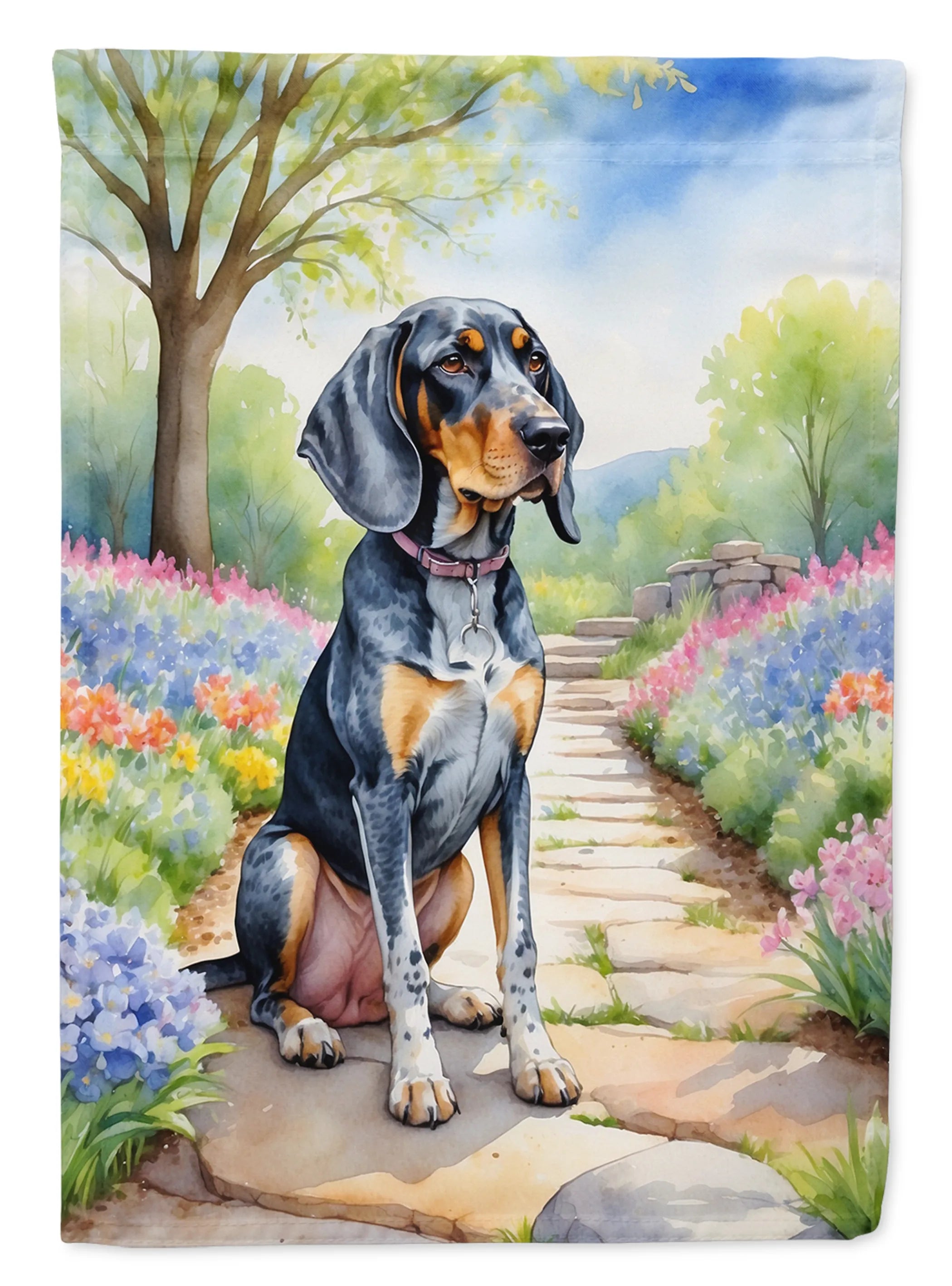 Spring Path Decorative Flag - Size: GARDEN SIZE | Pack Of: 1 | Collection name: Spring path