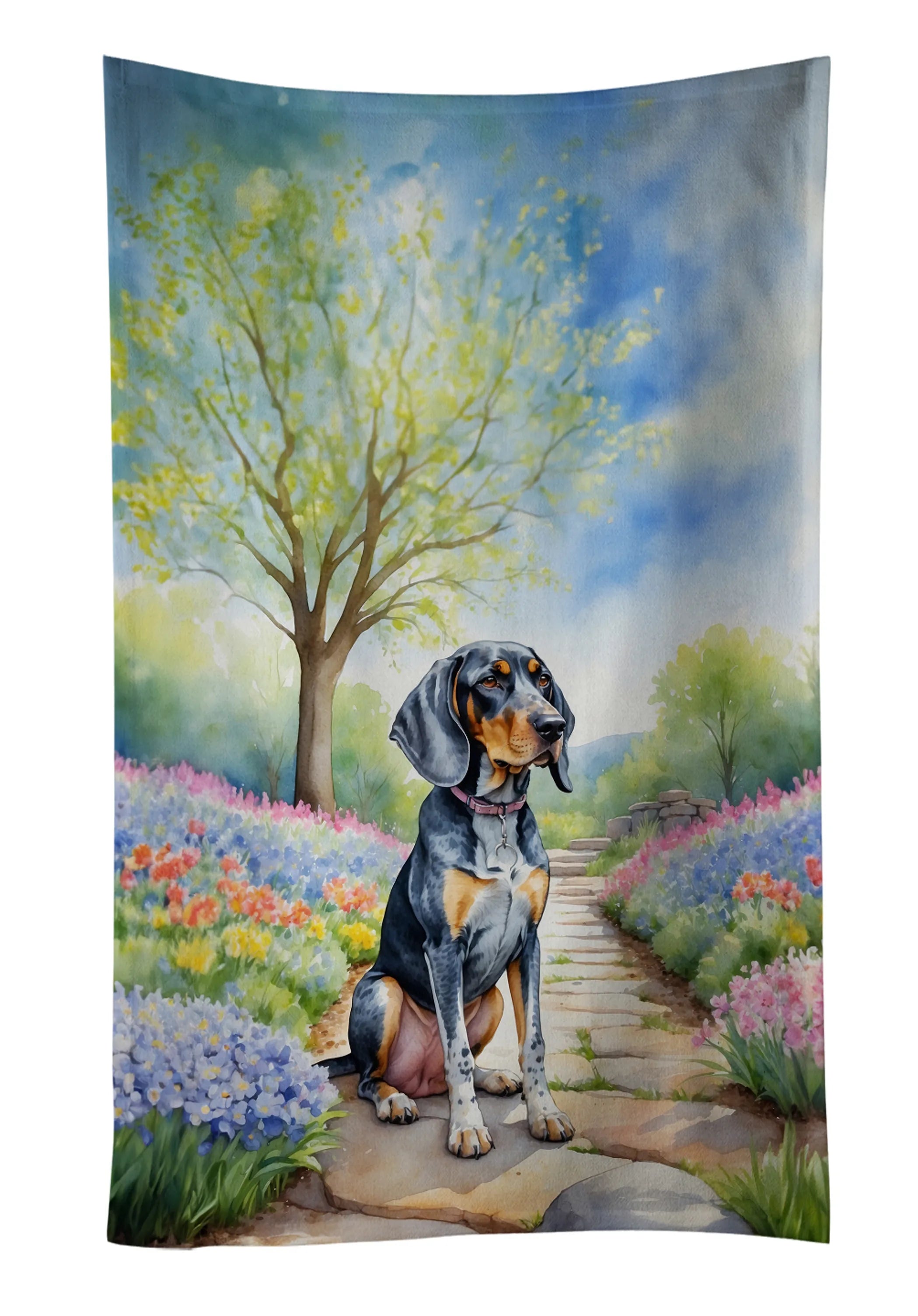 Spring Path Kitchen Towel - Size: 25HX15W | Pack Of: 1 | Collection name: Spring path