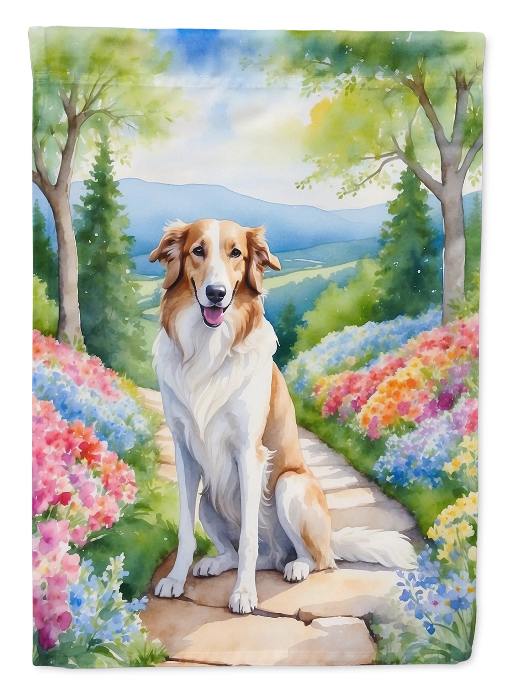 Spring Path Decorative Flag - Size: GARDEN SIZE | Pack Of: 1 | Collection name: Spring path